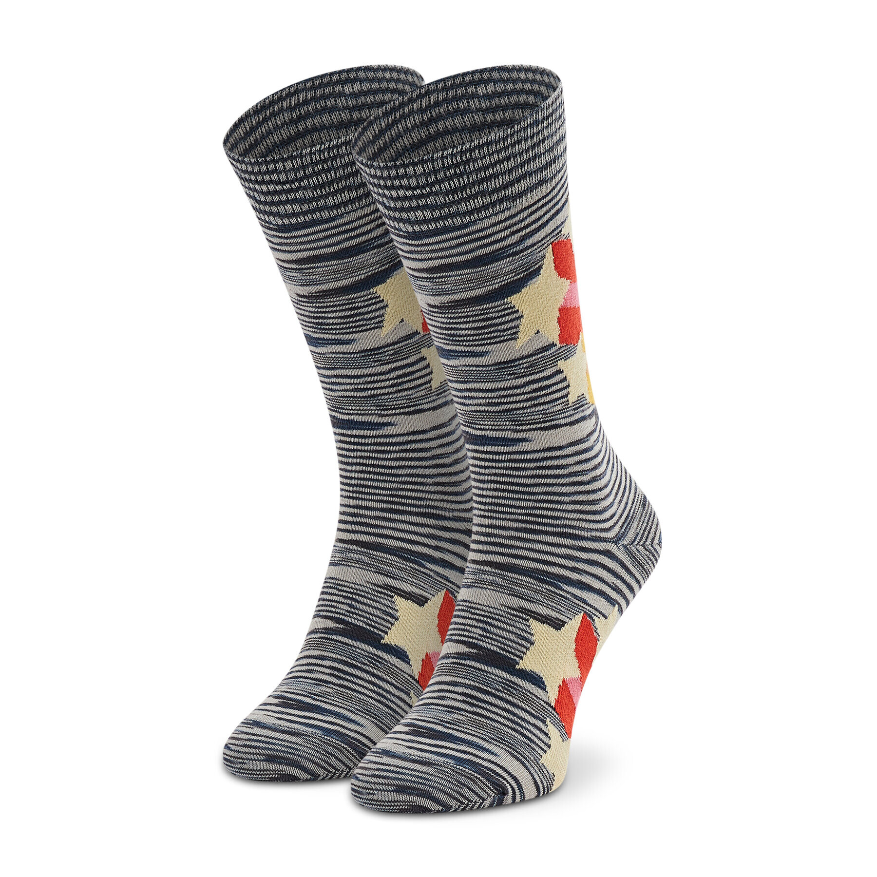 Happy Socks Unisex Magasszárú Zokni SHO01-9700 Szürke - Pepit.hu