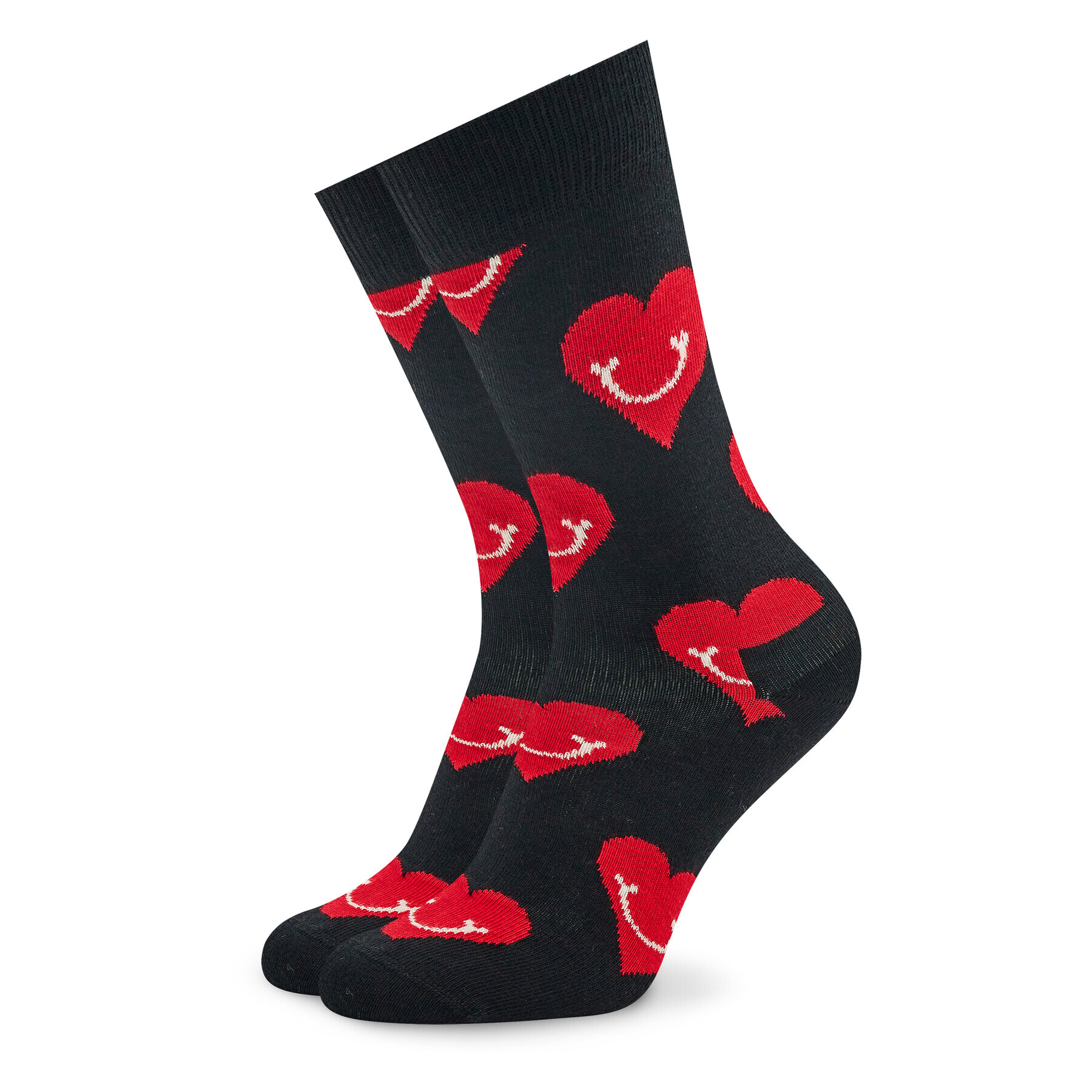 Happy Socks Unisex Magasszárú Zokni SMH01-9300 Fekete - Pepit.hu