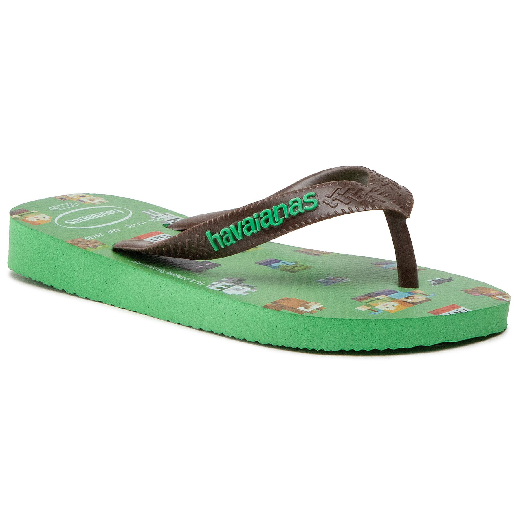 Havaianas Flip-flops Minecraft 41451252715 Barna - Pepit.hu