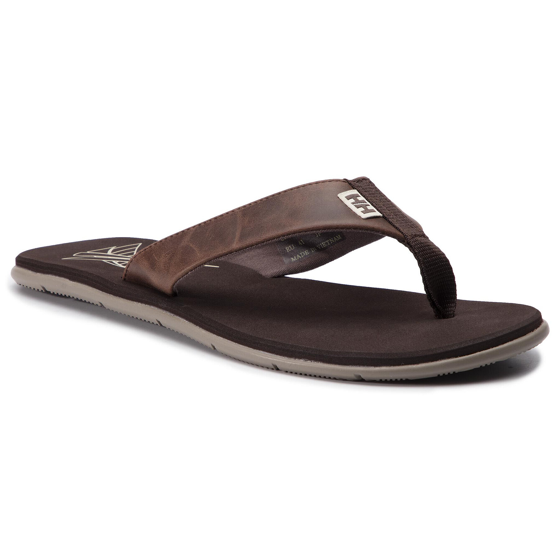 Helly Hansen Flip-flops Seasand Leather Sandal 11495 713 Barna - Pepit.hu