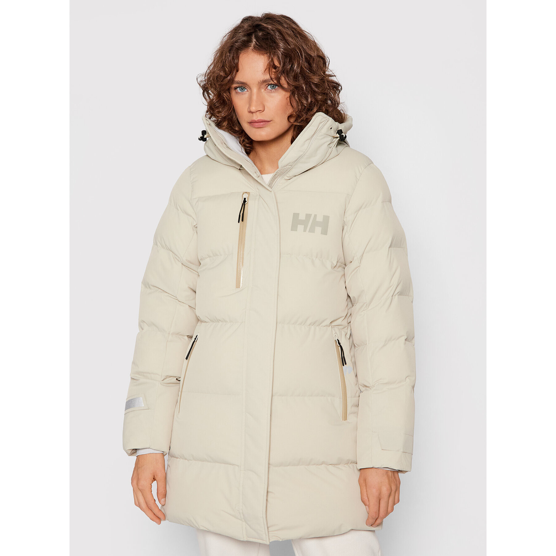 Helly Hansen Parka Adore Puffy 53205 Bézs Regular Fit - Pepit.hu