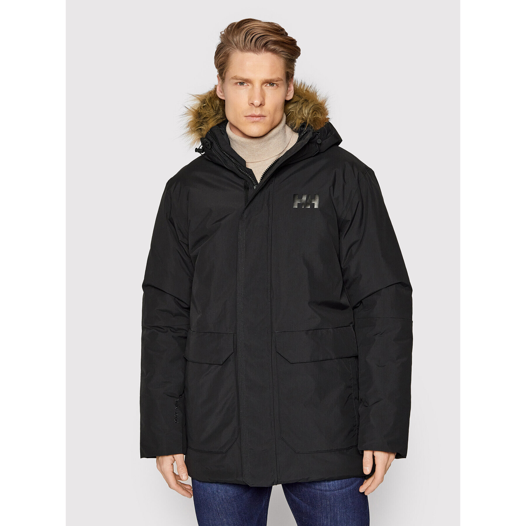 Helly Hansen Parka Classic 53494 Fekete Regular Fit - Pepit.hu