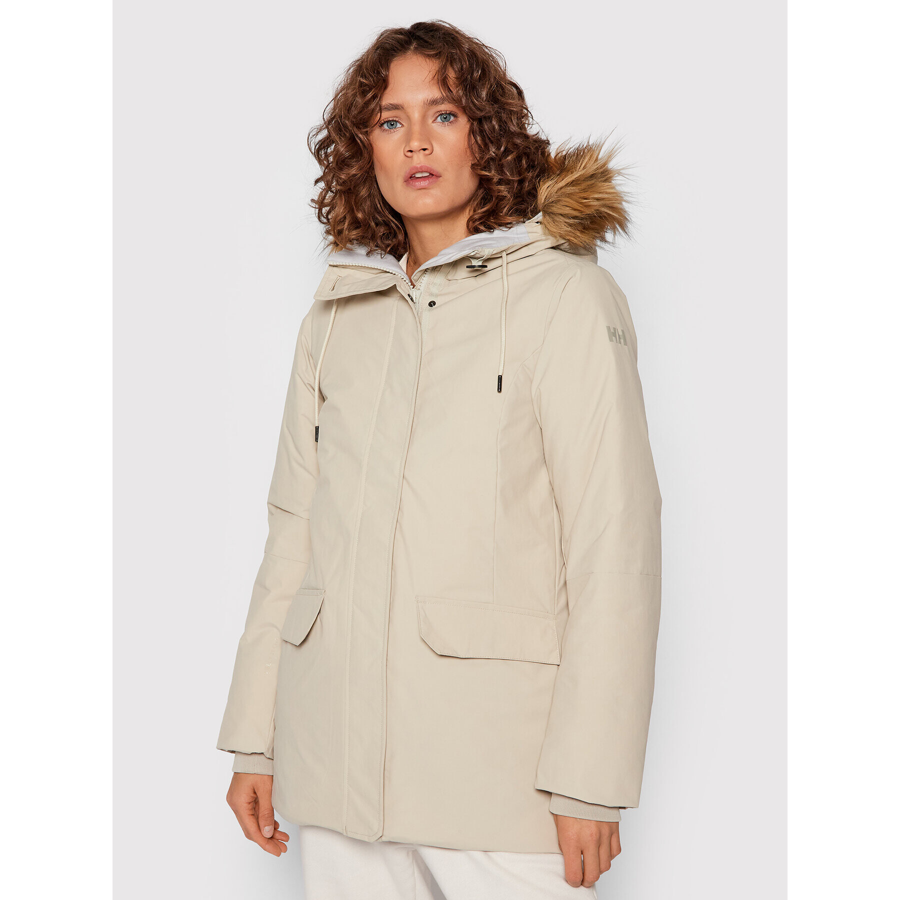 Helly Hansen Parka Classic 53505 Bézs Regular Fit - Pepit.hu