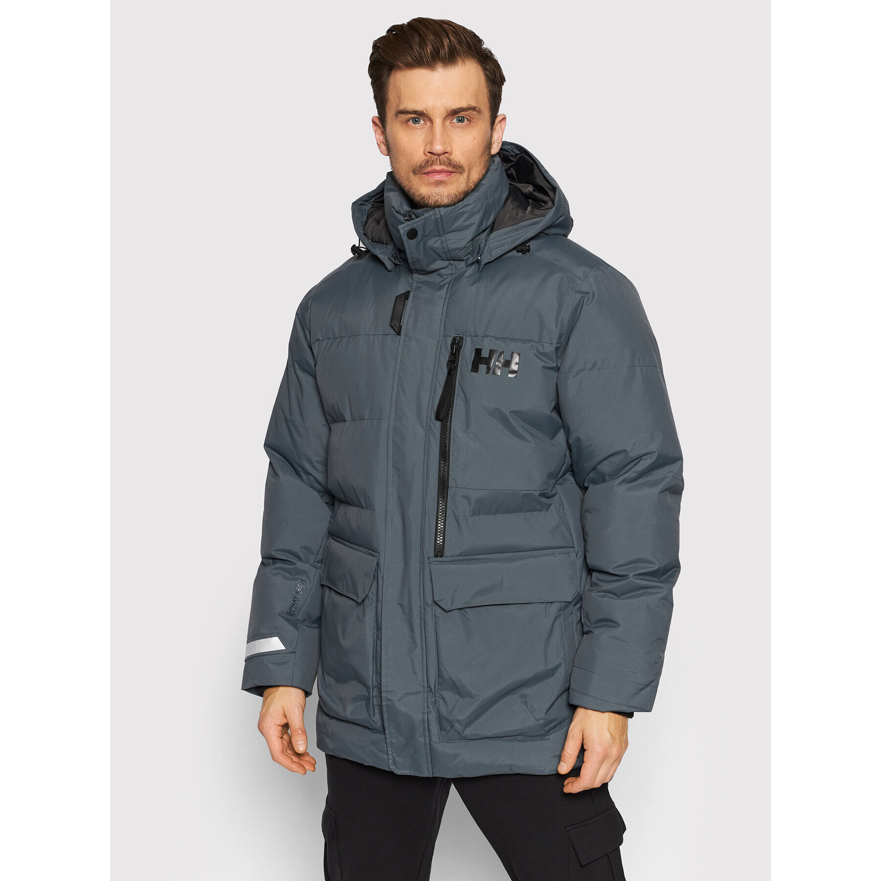 Helly Hansen Pehelykabát Tromsoe 53074 Szürke Regular Fit - Pepit.hu