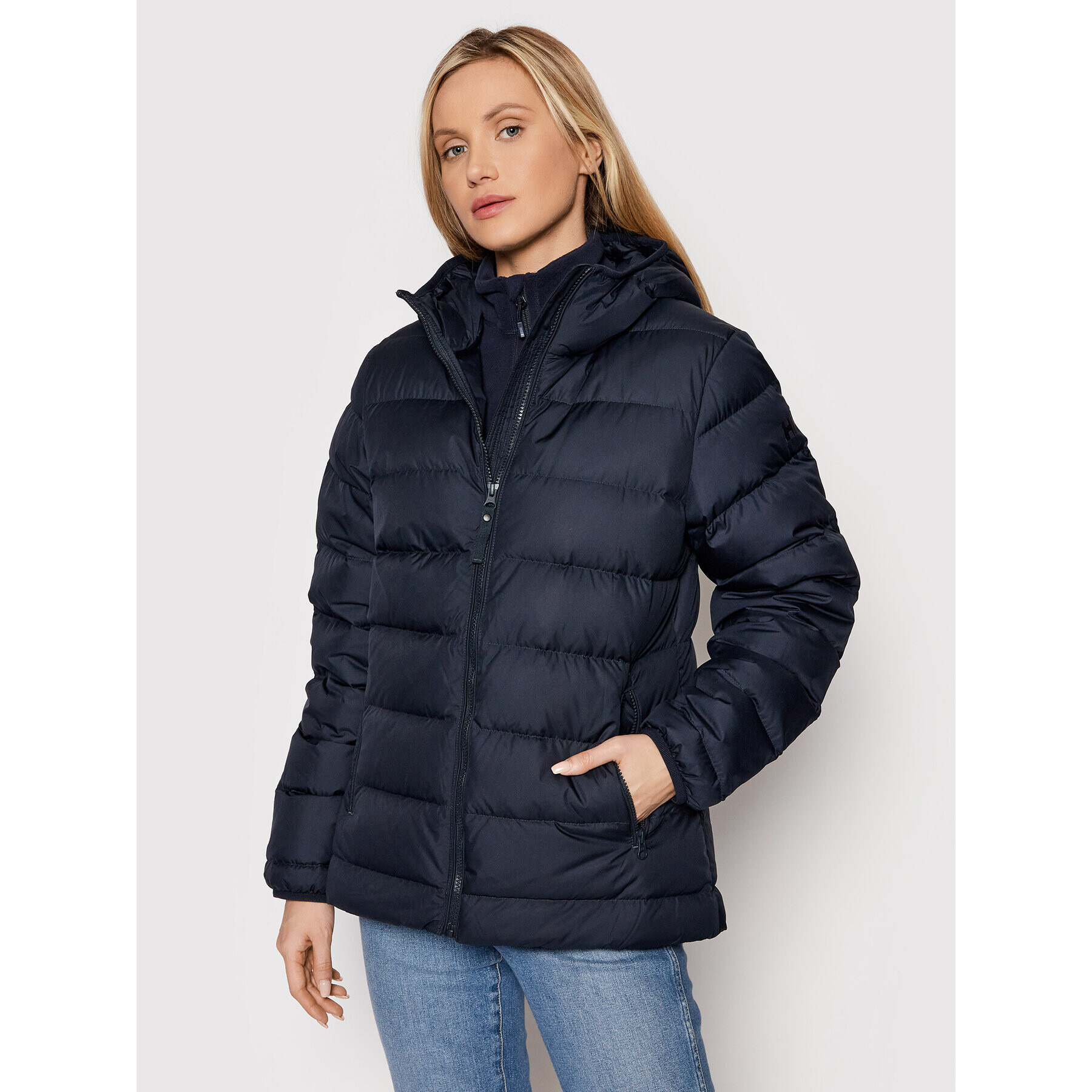 Helly Hansen Pehelykabát Veste Duvet Svalbard 53502 Sötétkék Regular Fit - Pepit.hu