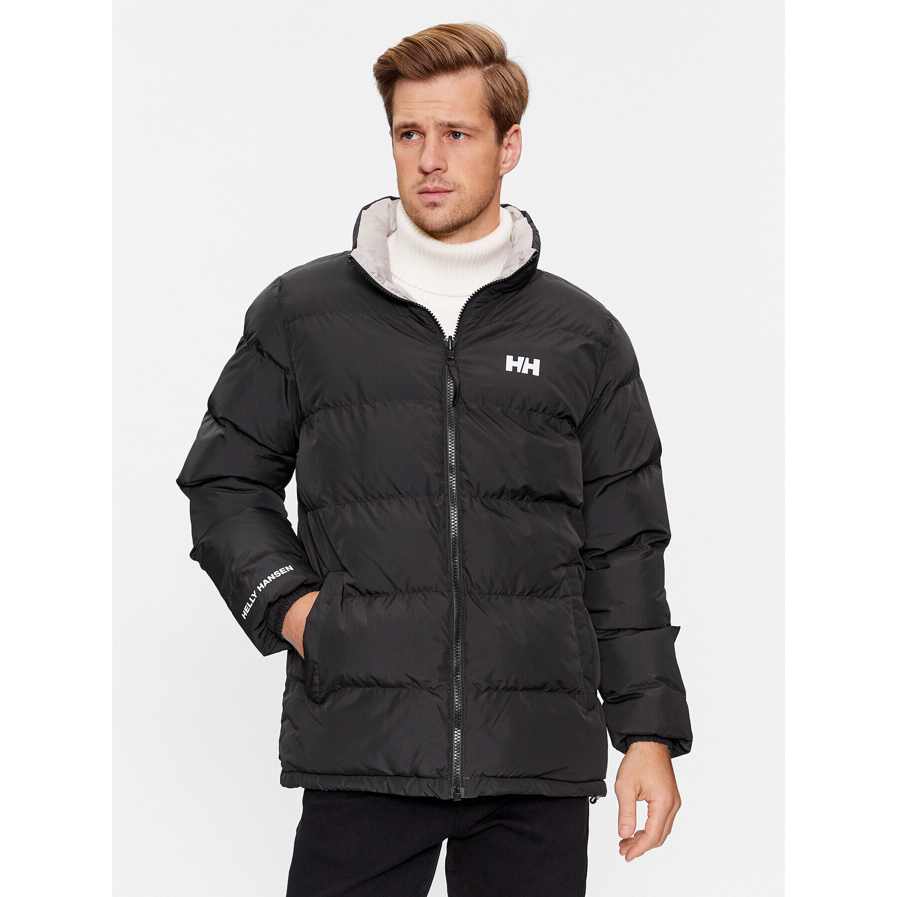 Helly Hansen Pehelykabát Yu 23 Reversible Puffer 54060 Fekete Regular Fit - Pepit.hu