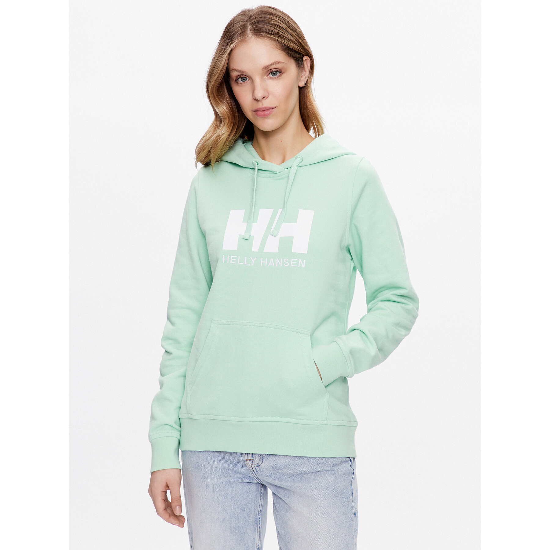 Helly Hansen Pulóver 33978 Zöld Regular Fit - Pepit.hu