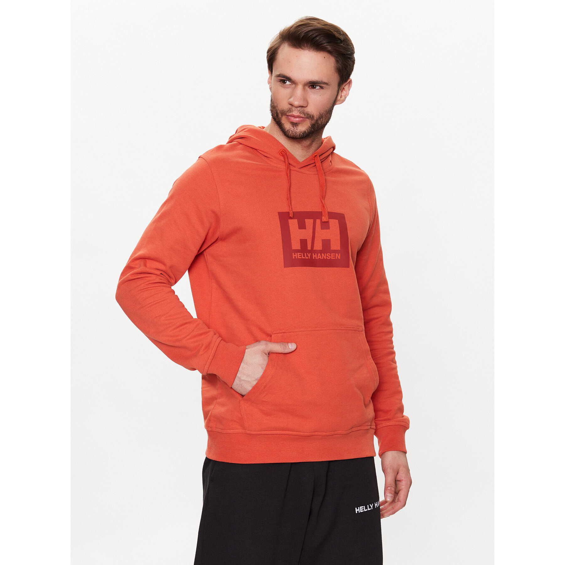 Helly Hansen Pulóver Box 53289 Narancssárga Regular Fit - Pepit.hu