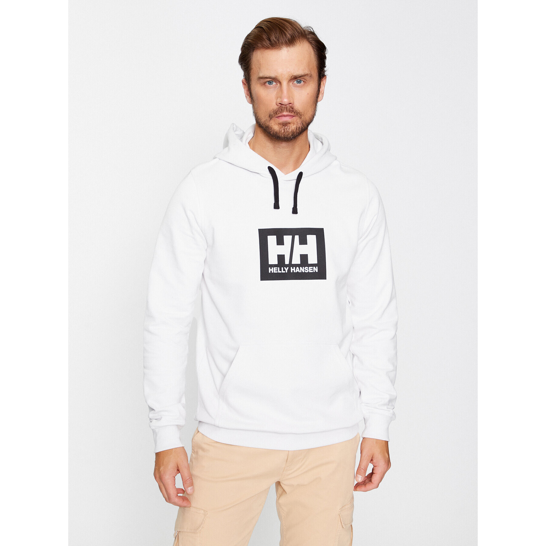 Helly Hansen Pulóver Hh Box 53289 Fehér Regular Fit - Pepit.hu