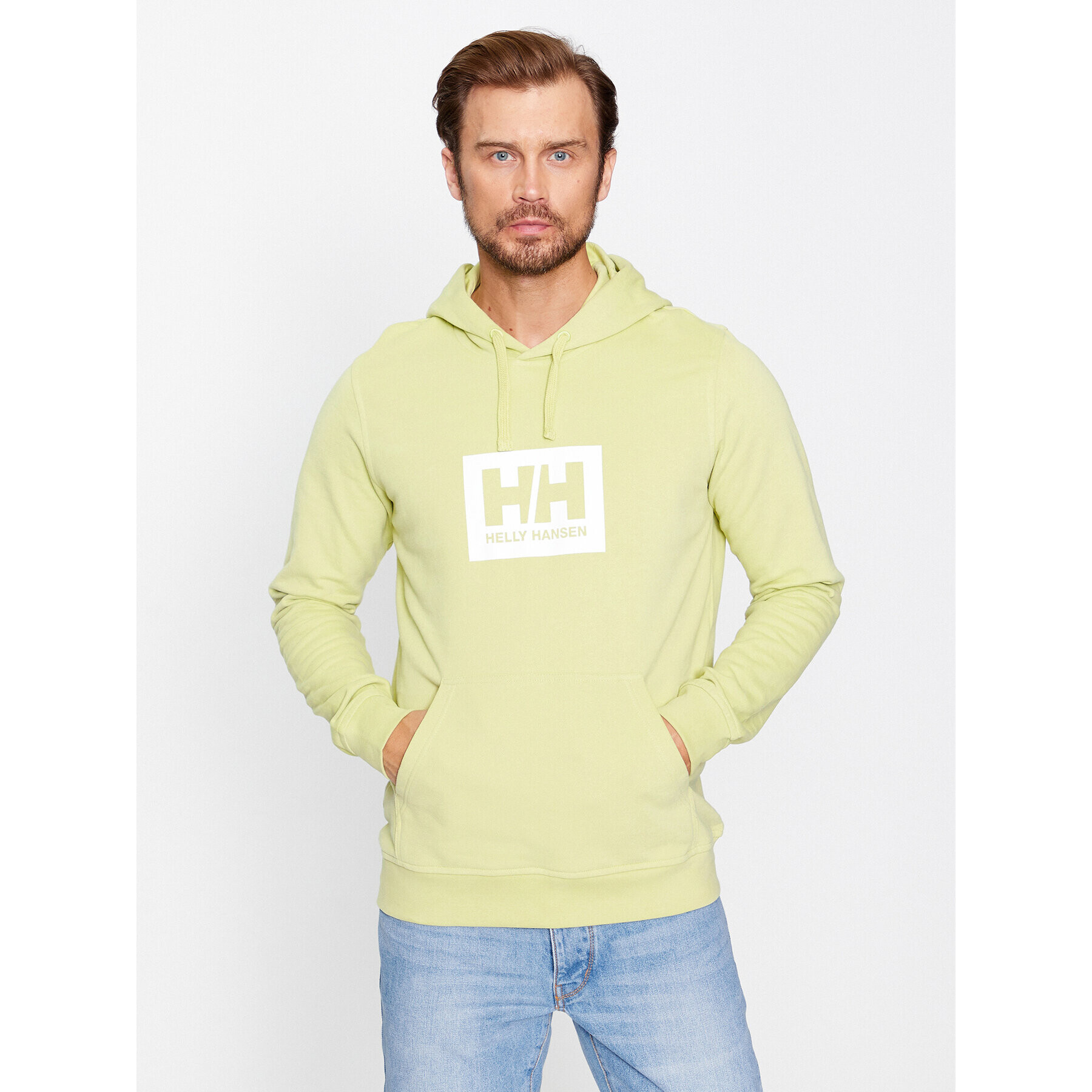 Helly Hansen Pulóver Hh Box 53289 Zöld Regular Fit - Pepit.hu