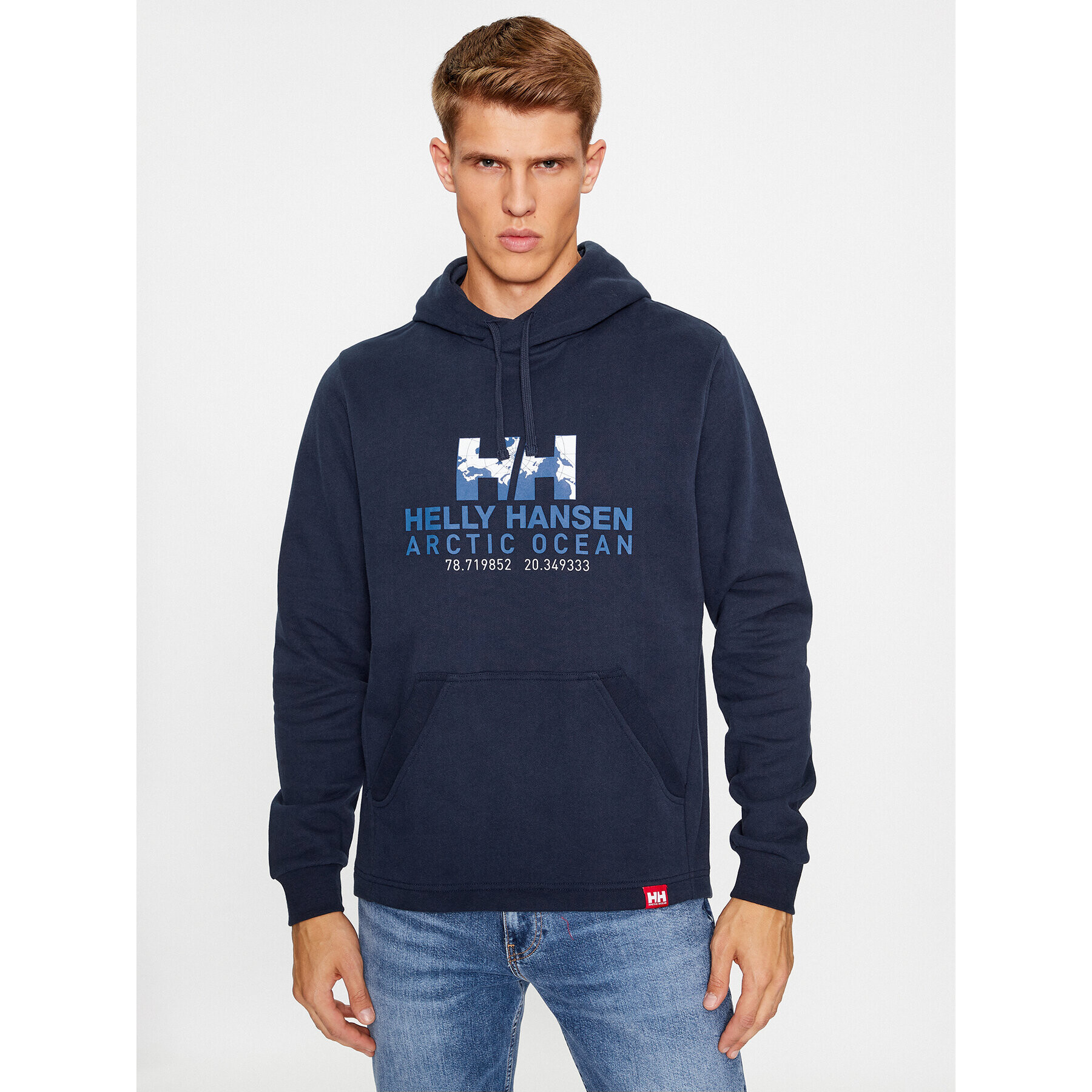 Helly Hansen Pulóver Ocean 30361 Sötétkék Regular Fit - Pepit.hu