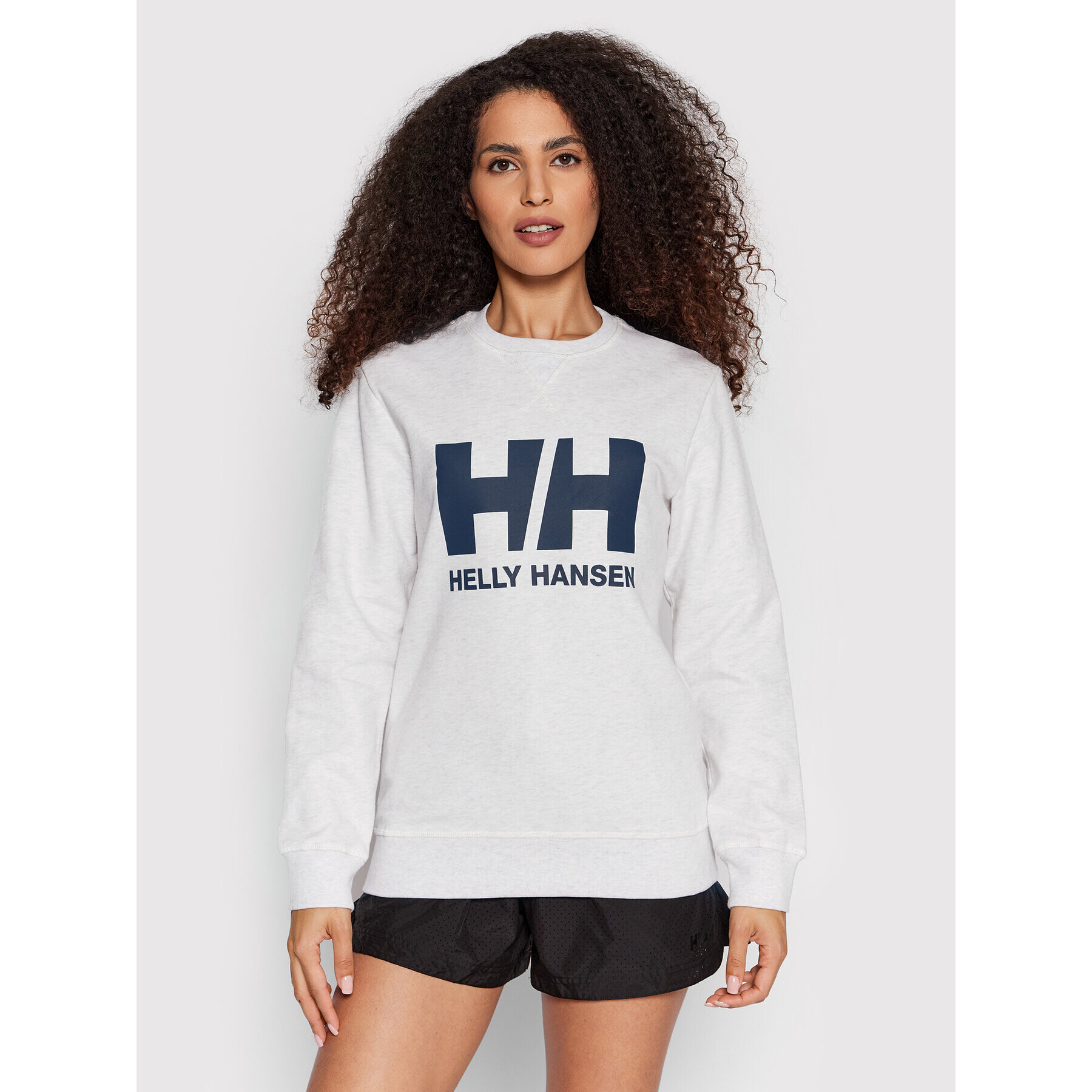 Helly Hansen Pulóver Pull Crew Hh Logo 34003 Szürke Regular Fit - Pepit.hu