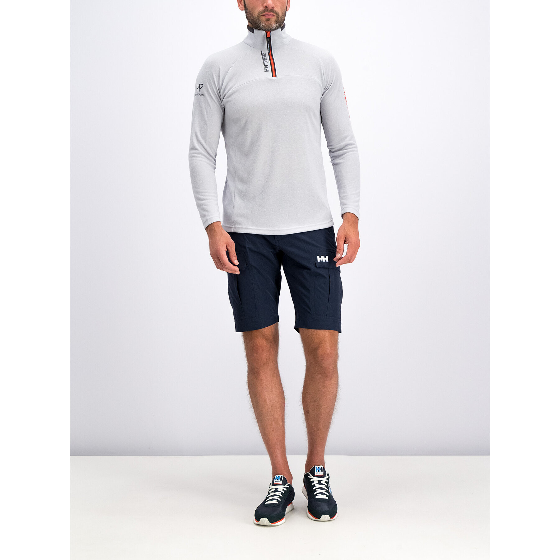 Helly Hansen Szövet rövidnadrág Hh Qd Cargo 54154 Sötétkék Regular Fit - Pepit.hu