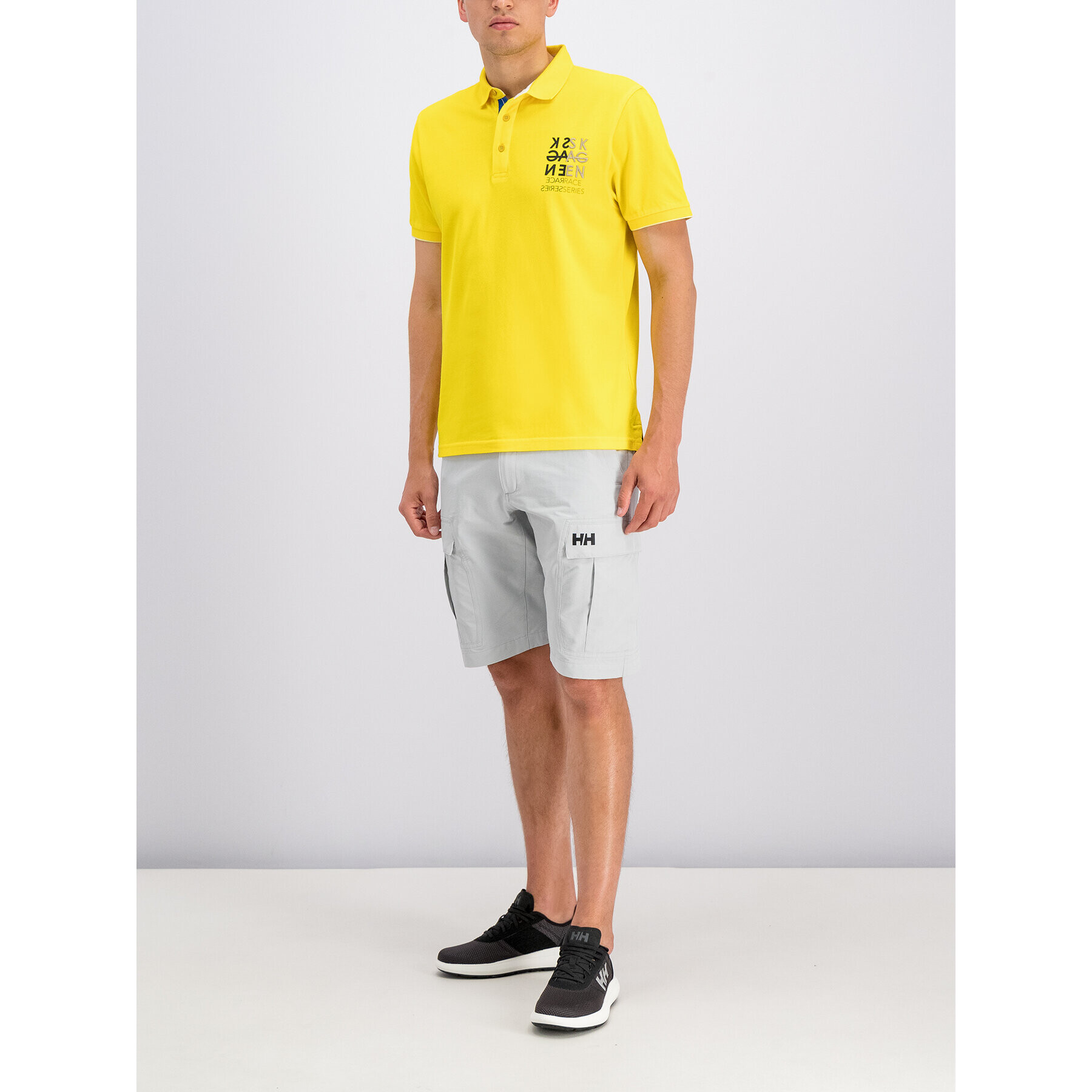 Helly Hansen Szövet rövidnadrág HH QD Cargo Shorts 11 54154 Szürke Regular Fit - Pepit.hu