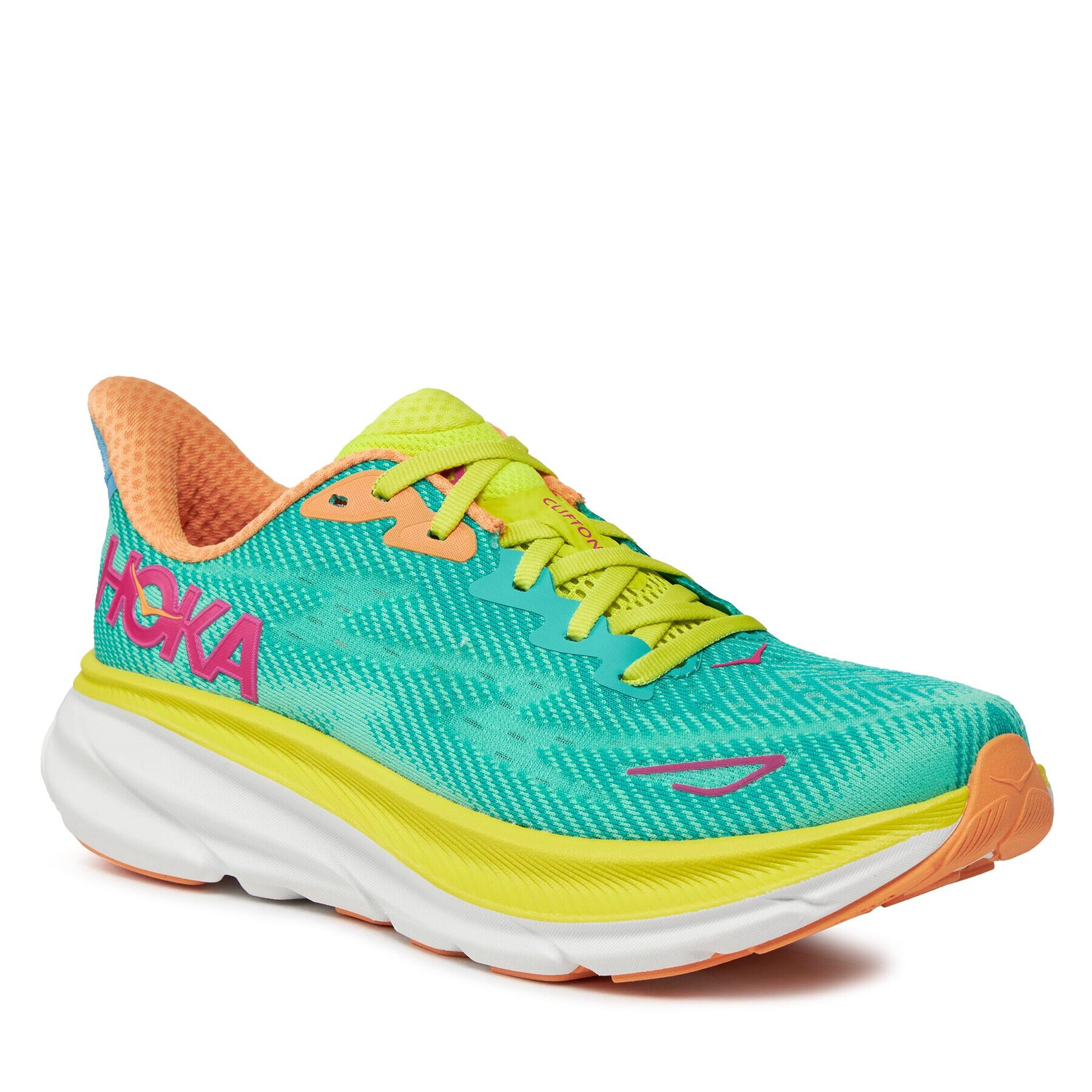 Hoka Cipő Clifton 9 1127896 Zöld - Pepit.hu