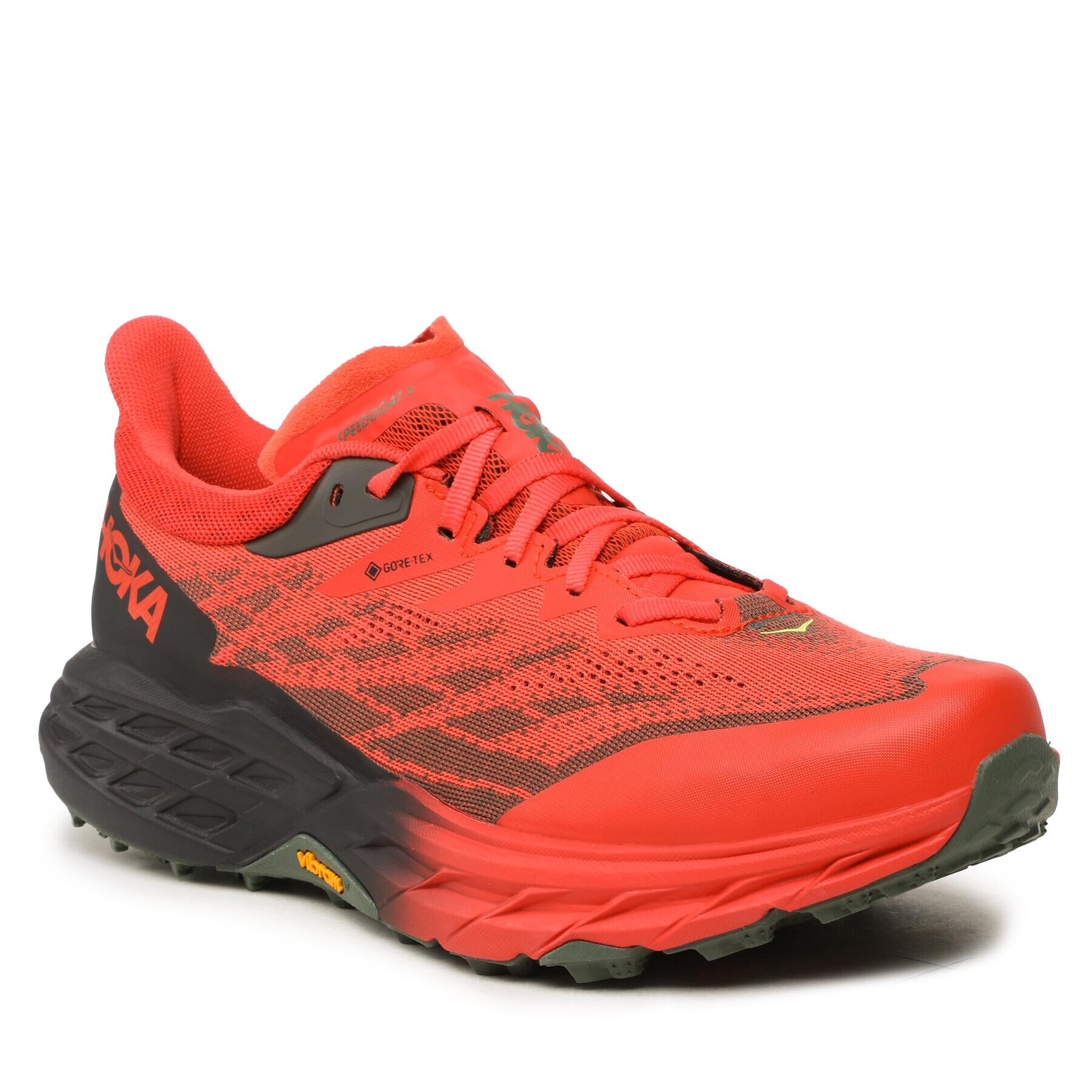 Hoka Cipő Speedgoat 5 GORE-TEX 1127912 Piros - Pepit.hu