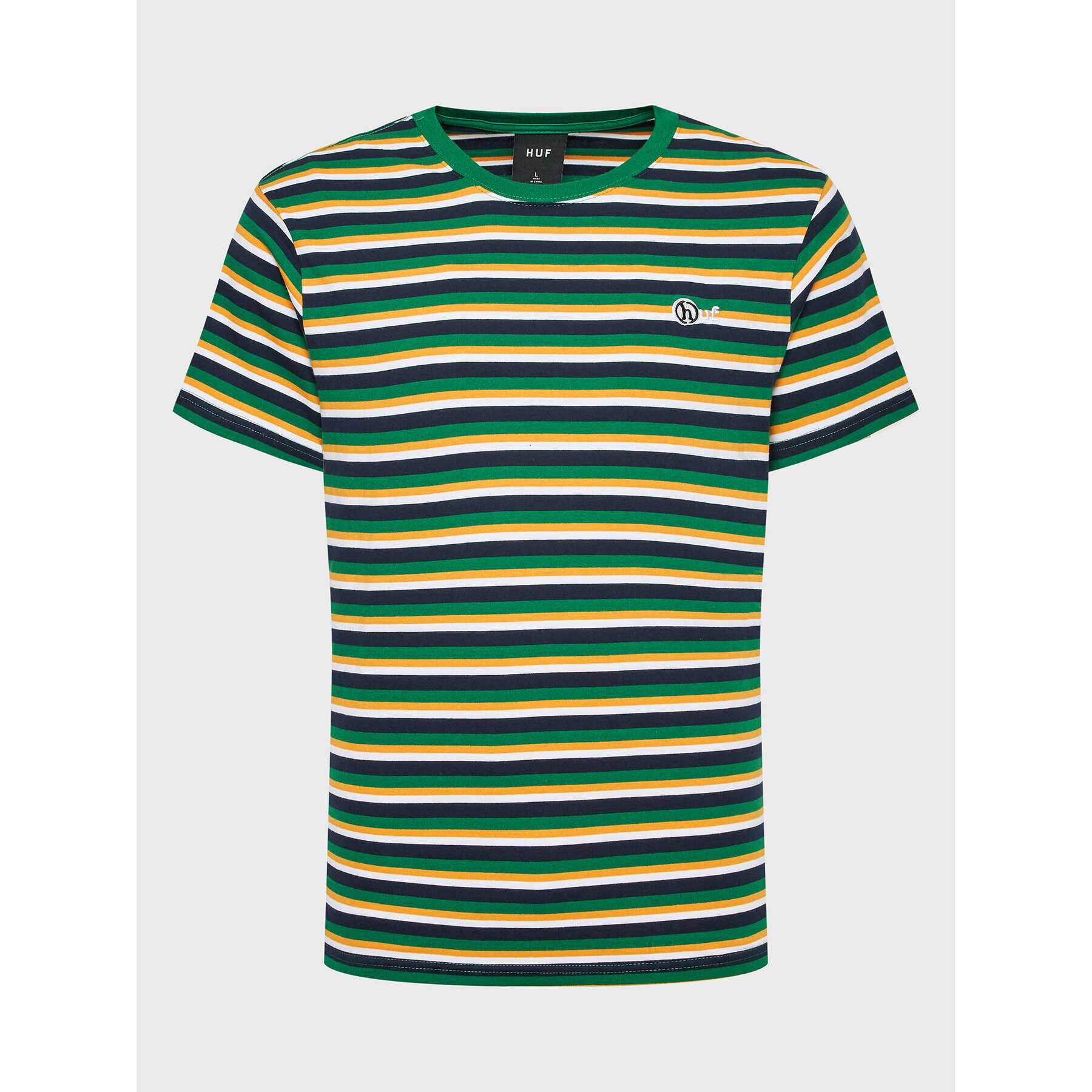 HUF Póló KN00431 Zöld Regular Fit - Pepit.hu