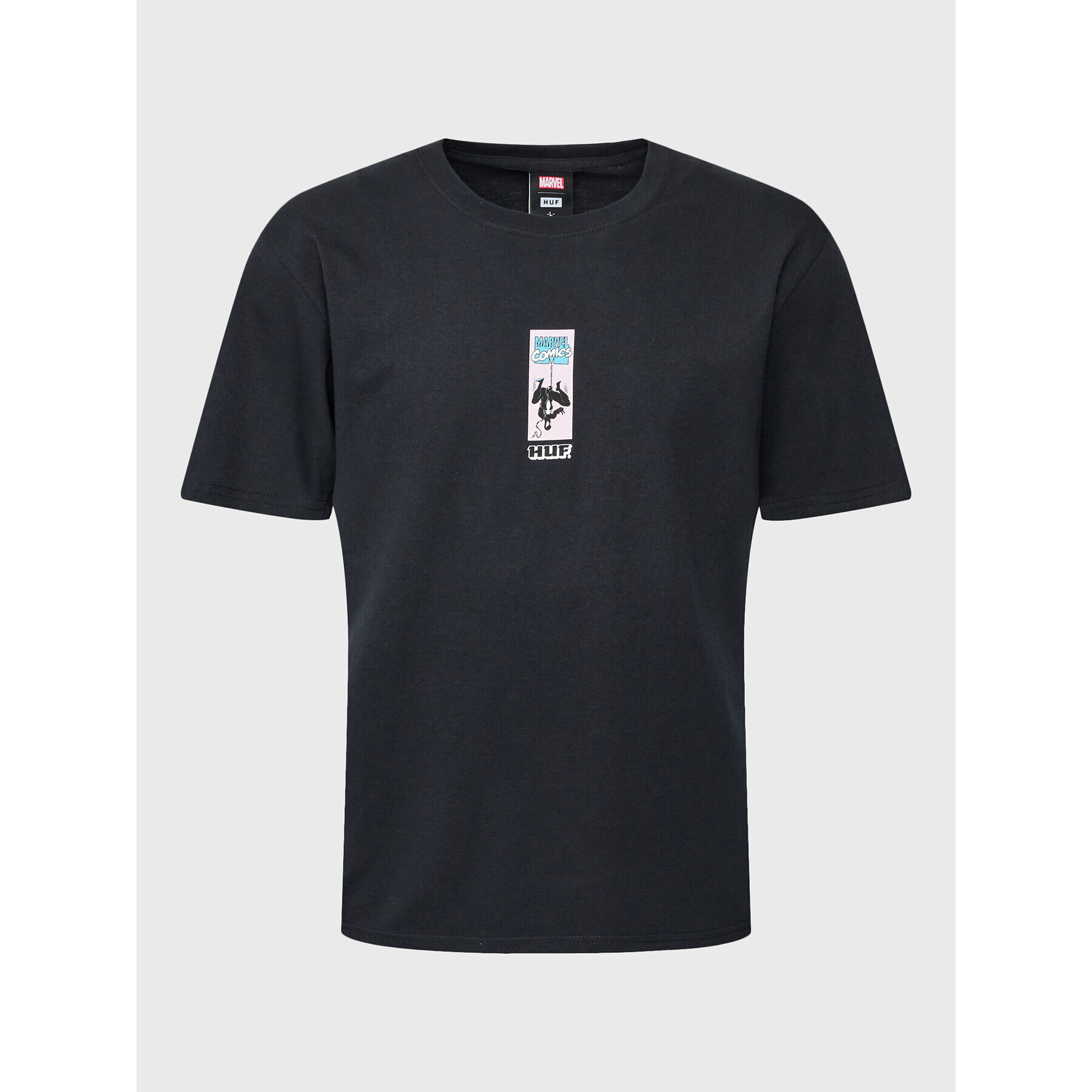 HUF Póló MARVEL Hangin Out TS02056 Fekete Regular Fit - Pepit.hu