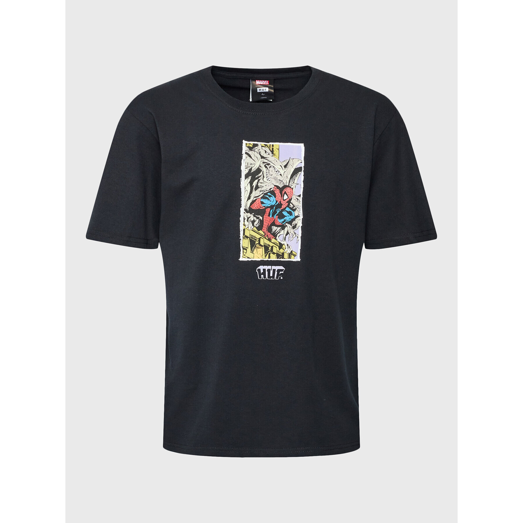 HUF Póló MARVEL Moody TS02057 Fekete Regular Fit - Pepit.hu