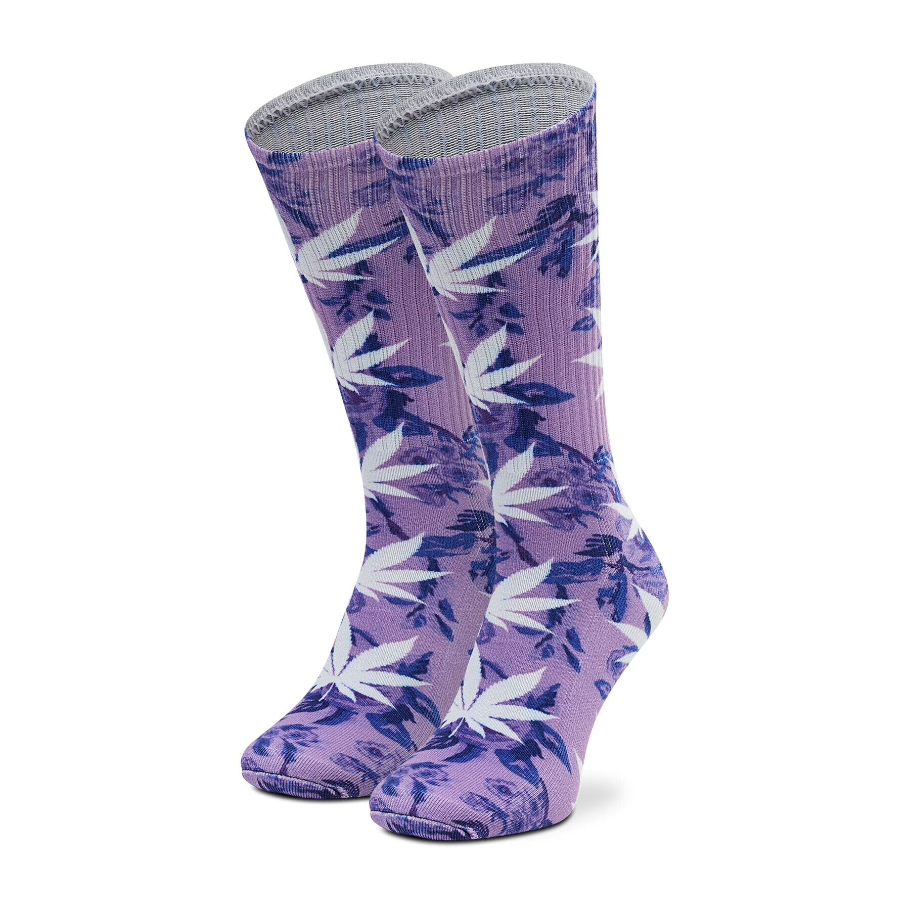 HUF Unisex Magasszárú Zokni Digital Plantlife SK00620 Lila - Pepit.hu