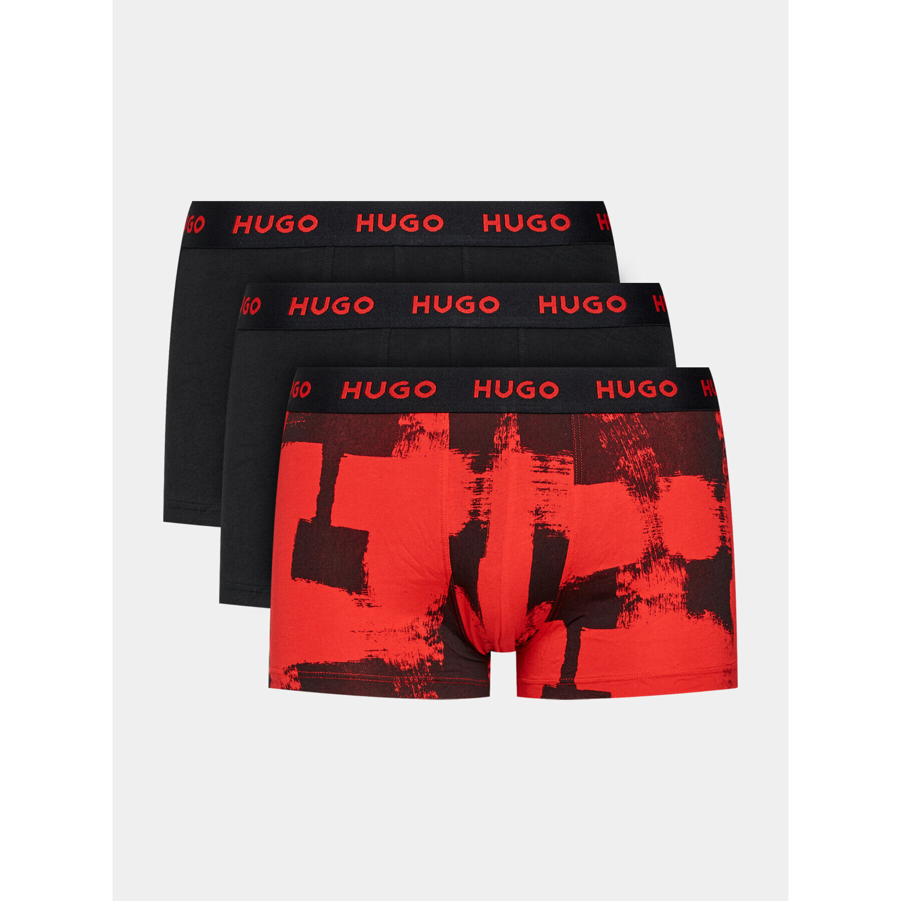 Hugo 3 darab boxer 50480170 Fekete - Pepit.hu