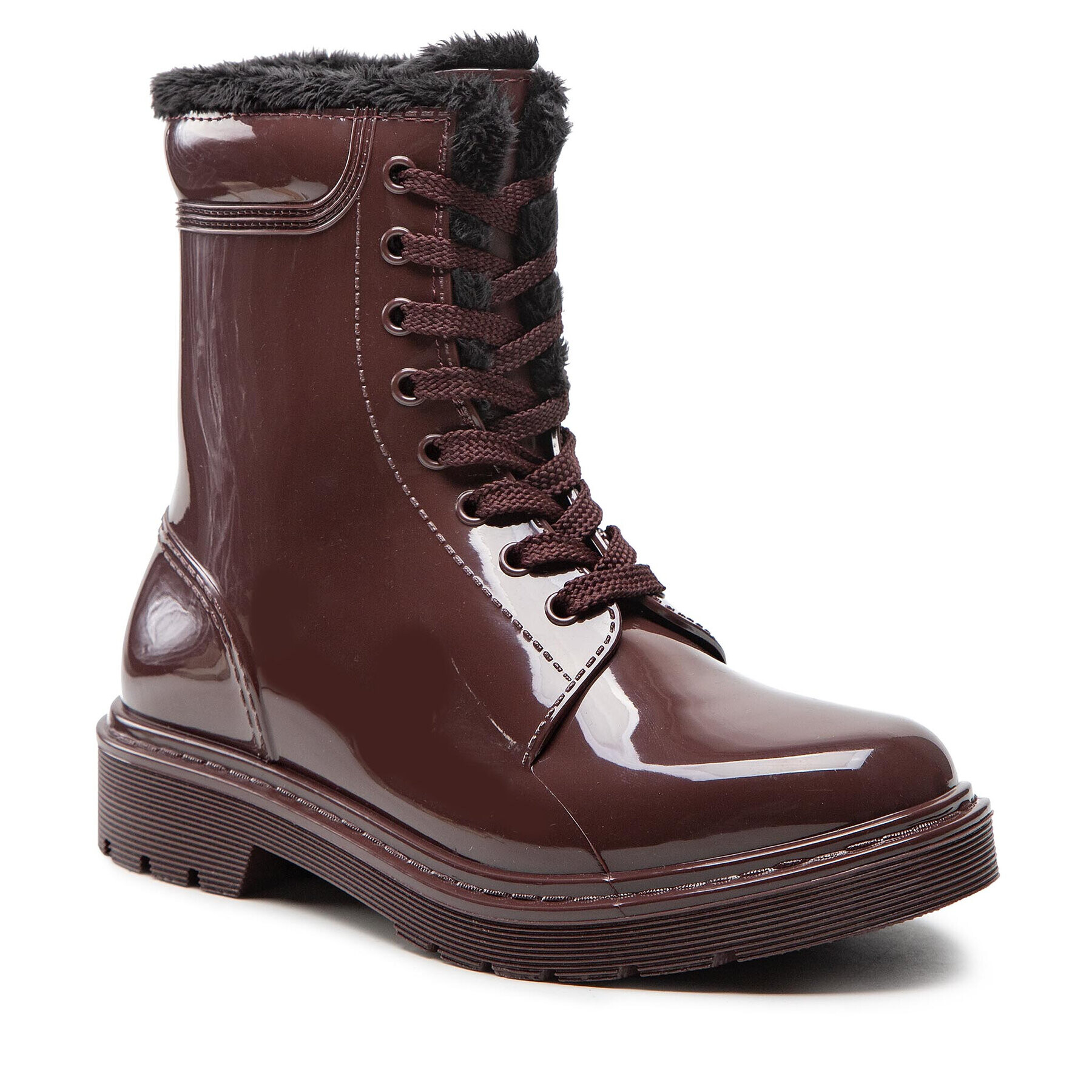 Hugo Bakancs Gamma FurLace Up 50481189 10222177 01 Barna - Pepit.hu