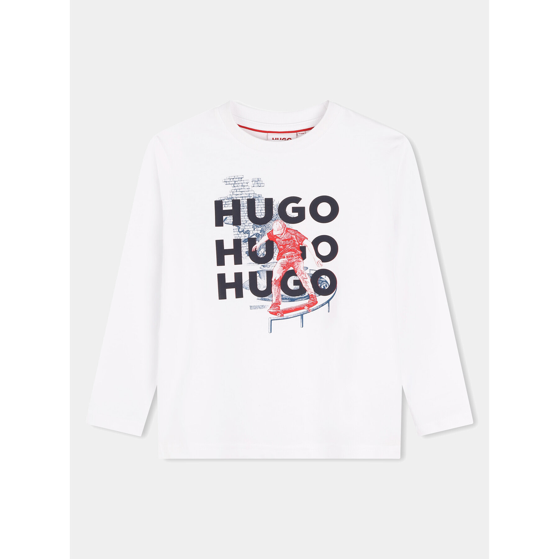 Hugo Blúz G25138 D Fehér Regular Fit - Pepit.hu