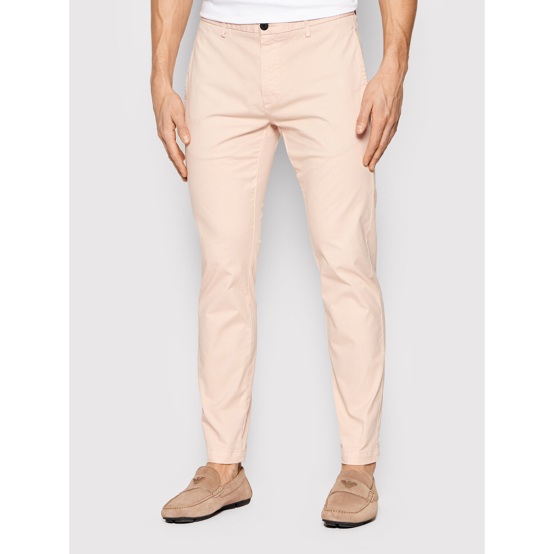 Hugo Chinos David222D 50468314 Rózsaszín Slim Fit - Pepit.hu