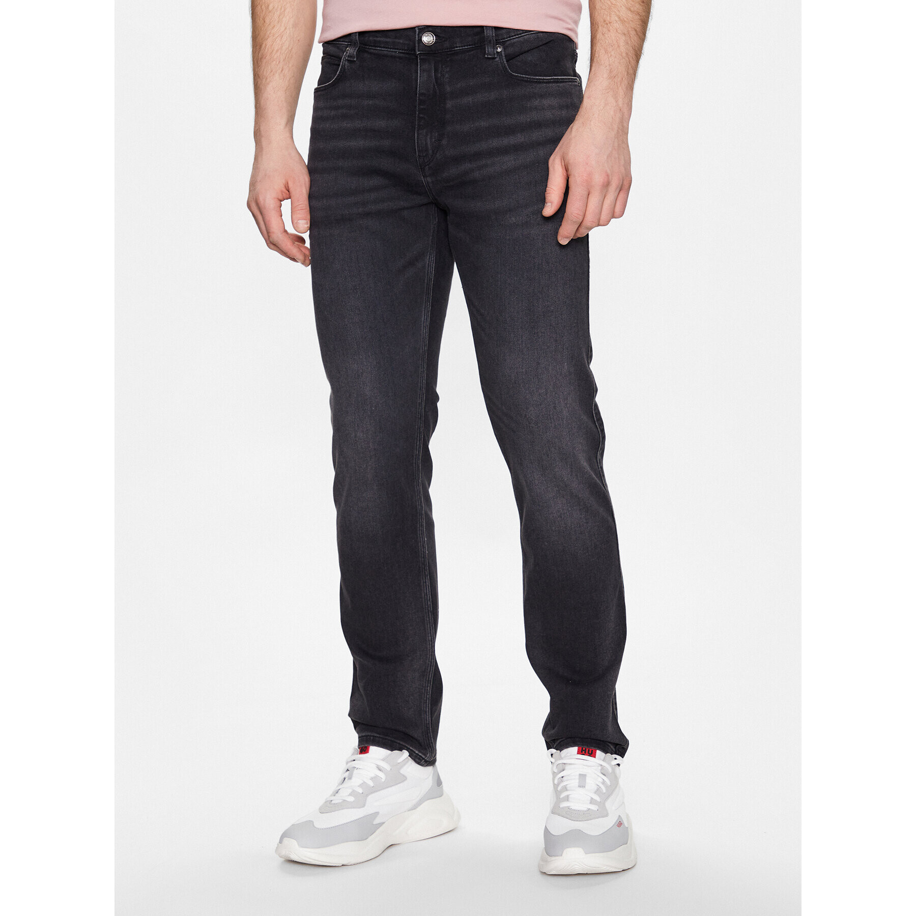 Hugo Farmer 50483878 Szürke Slim Fit - Pepit.hu