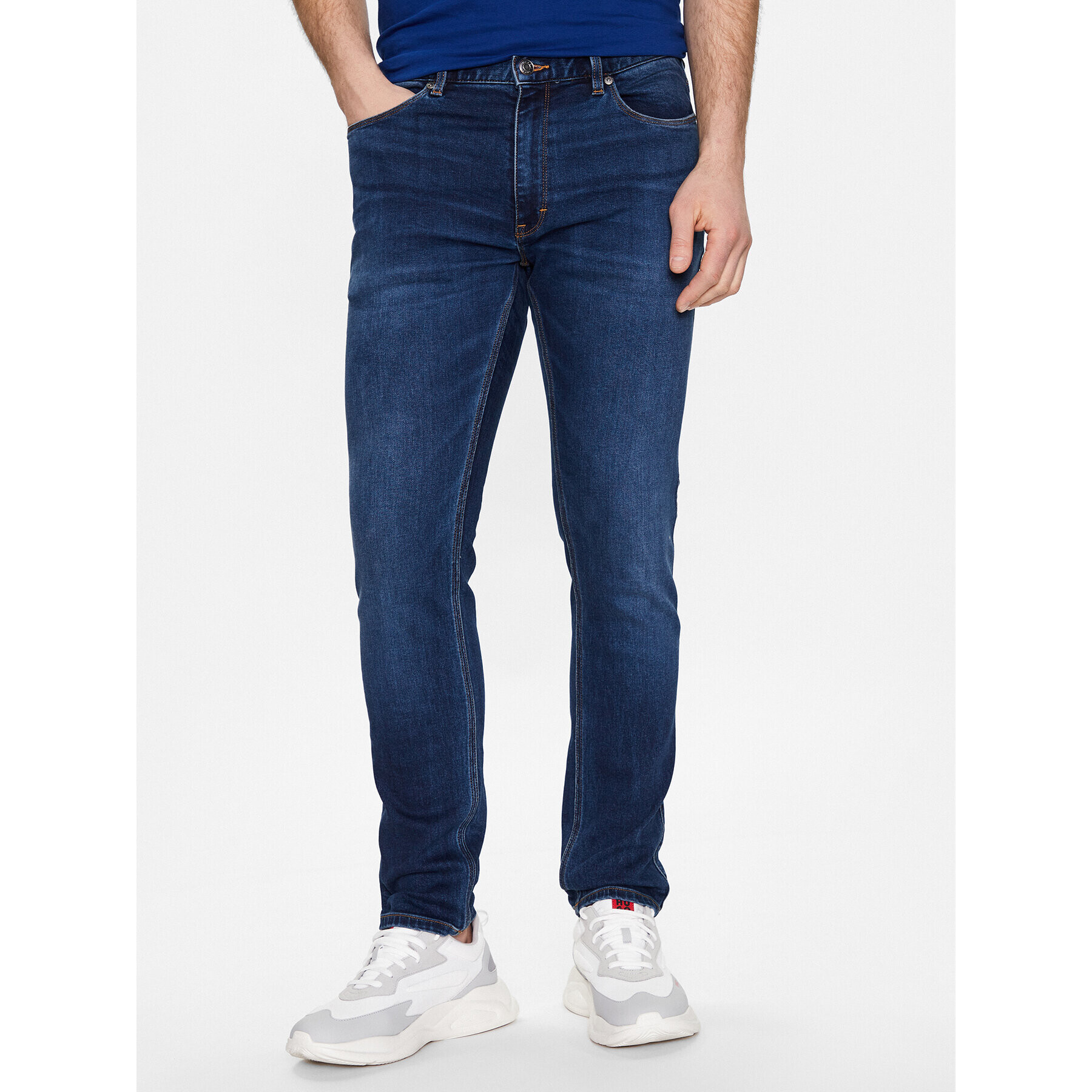 Hugo Farmer 50483971 Kék Extra Slim Fit - Pepit.hu