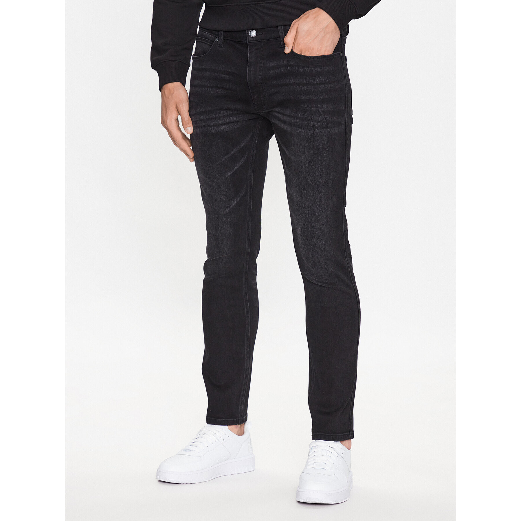 Hugo Farmer 50484358 Szürke Extra Slim Fit - Pepit.hu