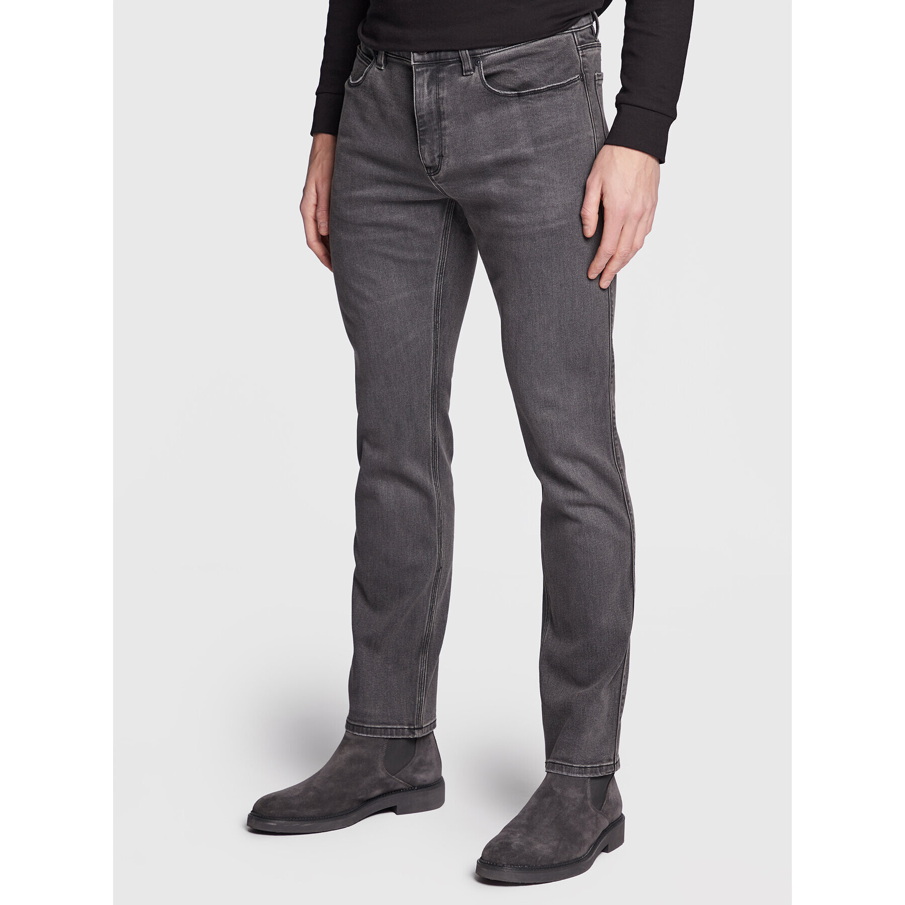 Hugo Farmer 708 50476147 Szürke Slim Fit - Pepit.hu