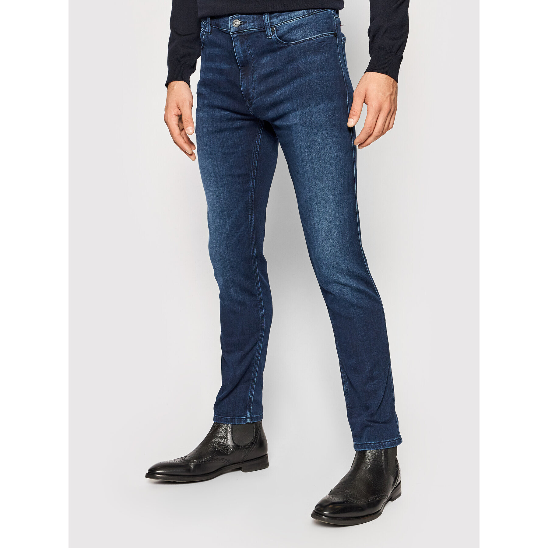 Hugo Farmer 734 50446978 Sötétkék Skinny Fit - Pepit.hu