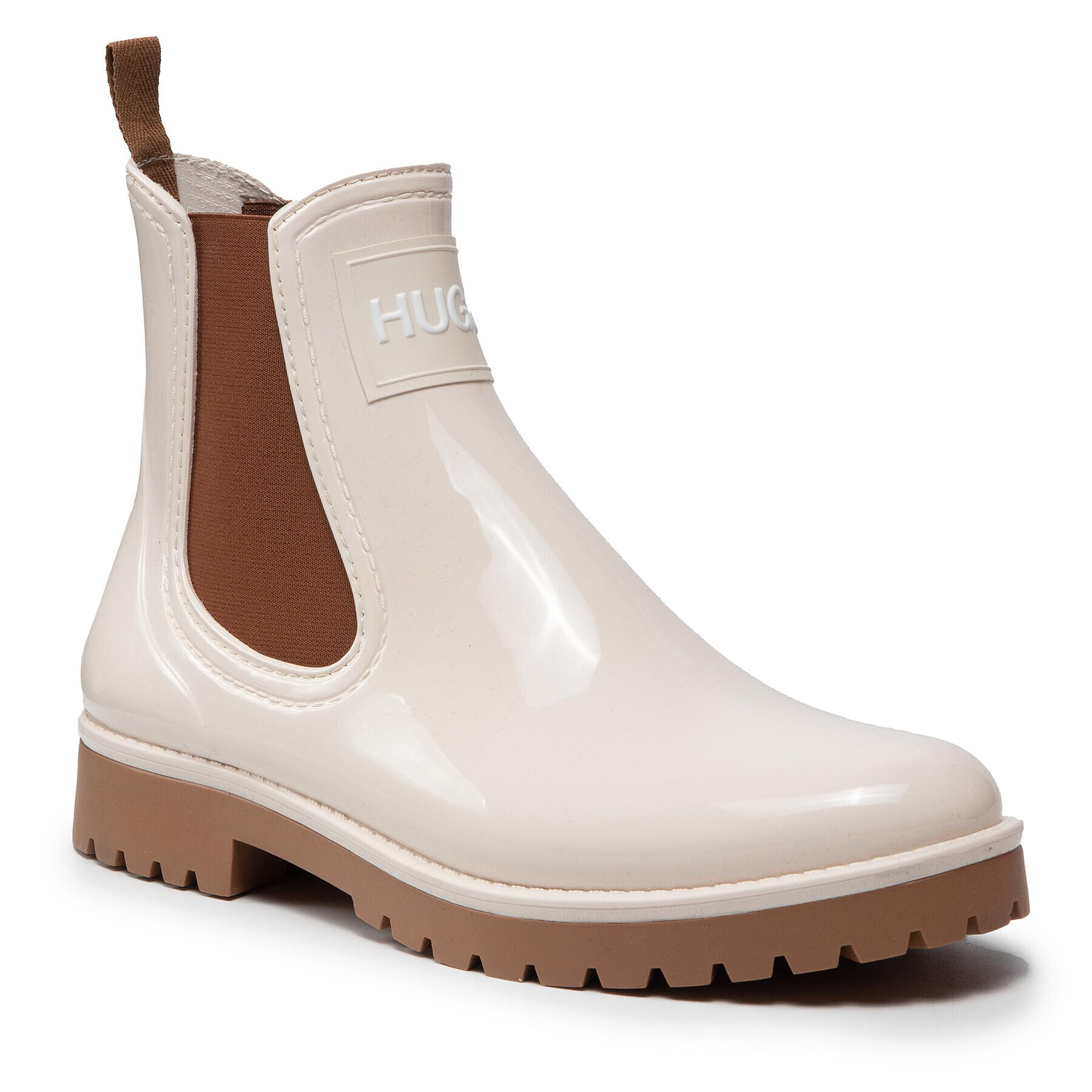 Hugo Gumicsizma Tabita Rain Bootie 50461985 10222177 01 Bézs - Pepit.hu