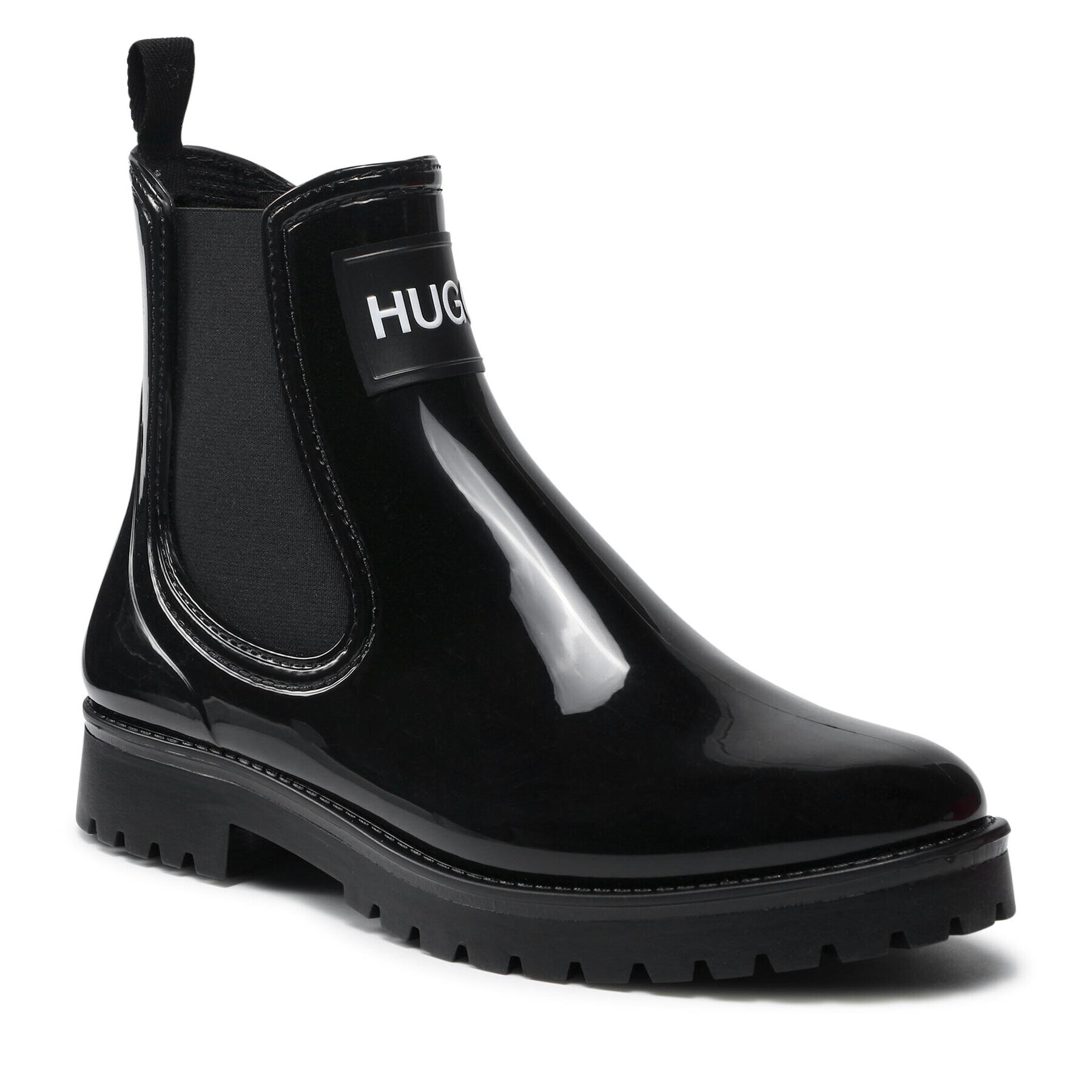 Hugo Gumicsizma Tabita Rain Bootie 50461985 10222177 01 Fekete - Pepit.hu