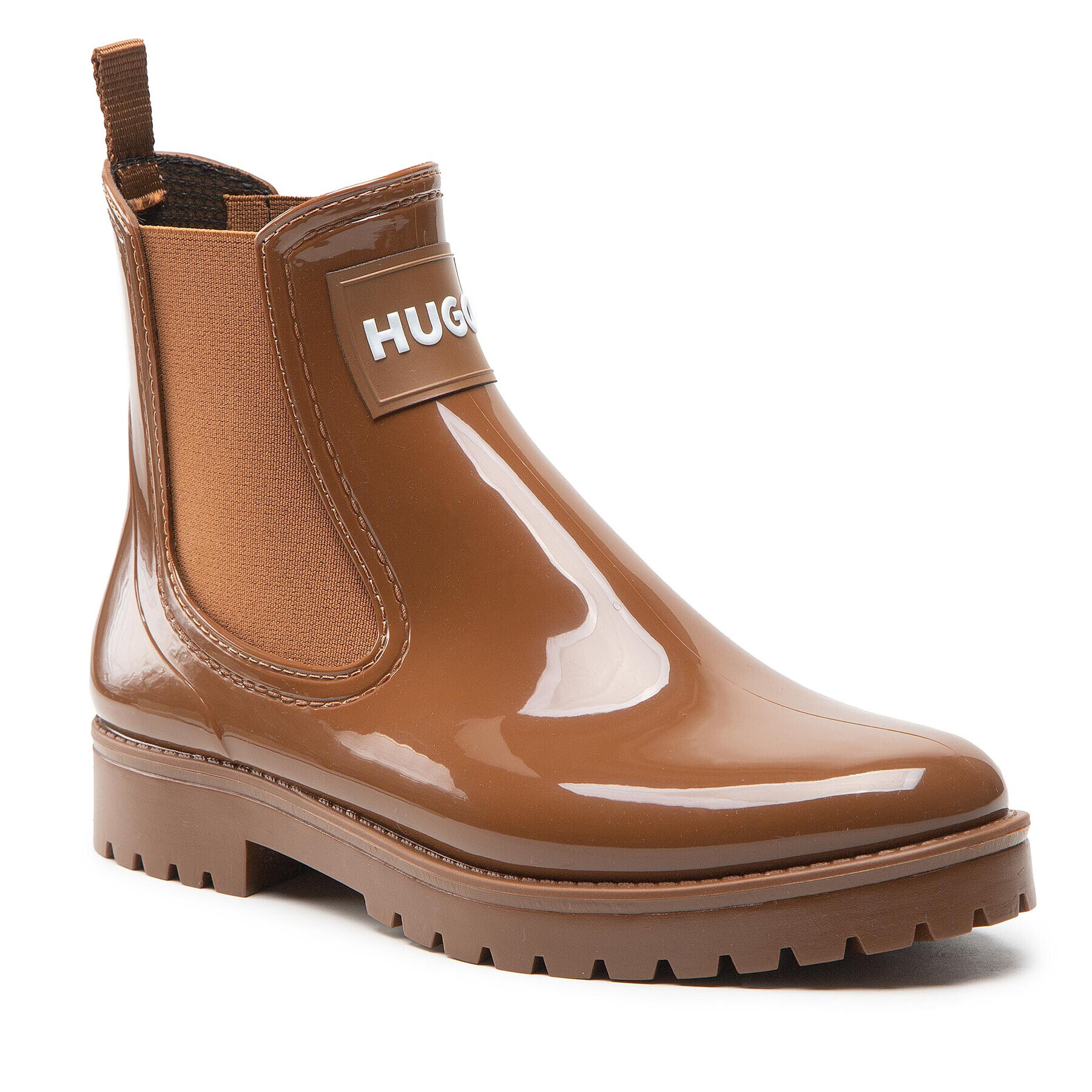 Hugo Gumicsizma Tabita Rain Bootie 50475480 10222177 01 Barna - Pepit.hu