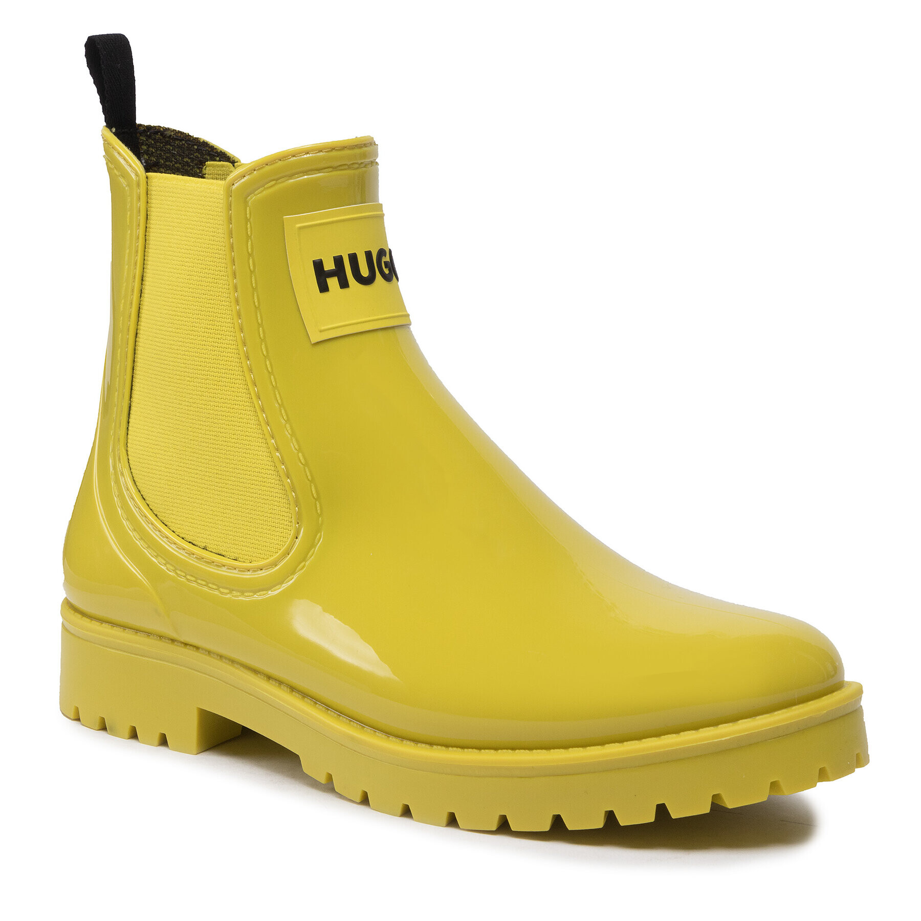 Hugo Gumicsizma Tabita Rain Bootie 50475480 10222177 01 Sárga - Pepit.hu