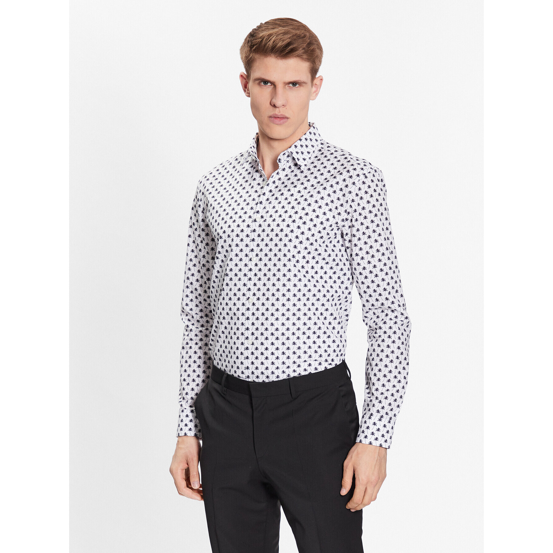 Hugo Ing 50496126 Fehér Slim Fit - Pepit.hu