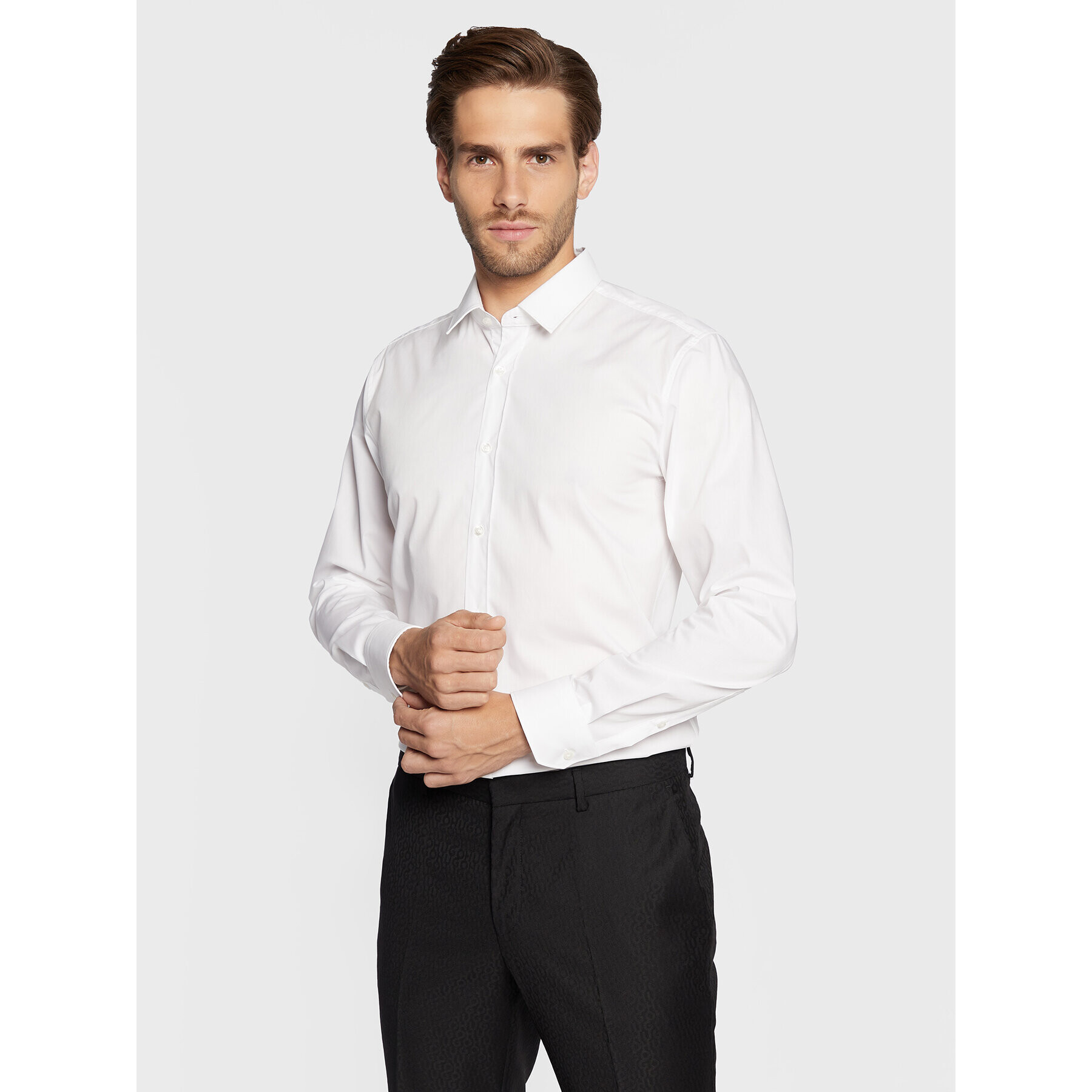 Hugo Ing Elisha02 50479396 Fehér Extra Slim Fit - Pepit.hu