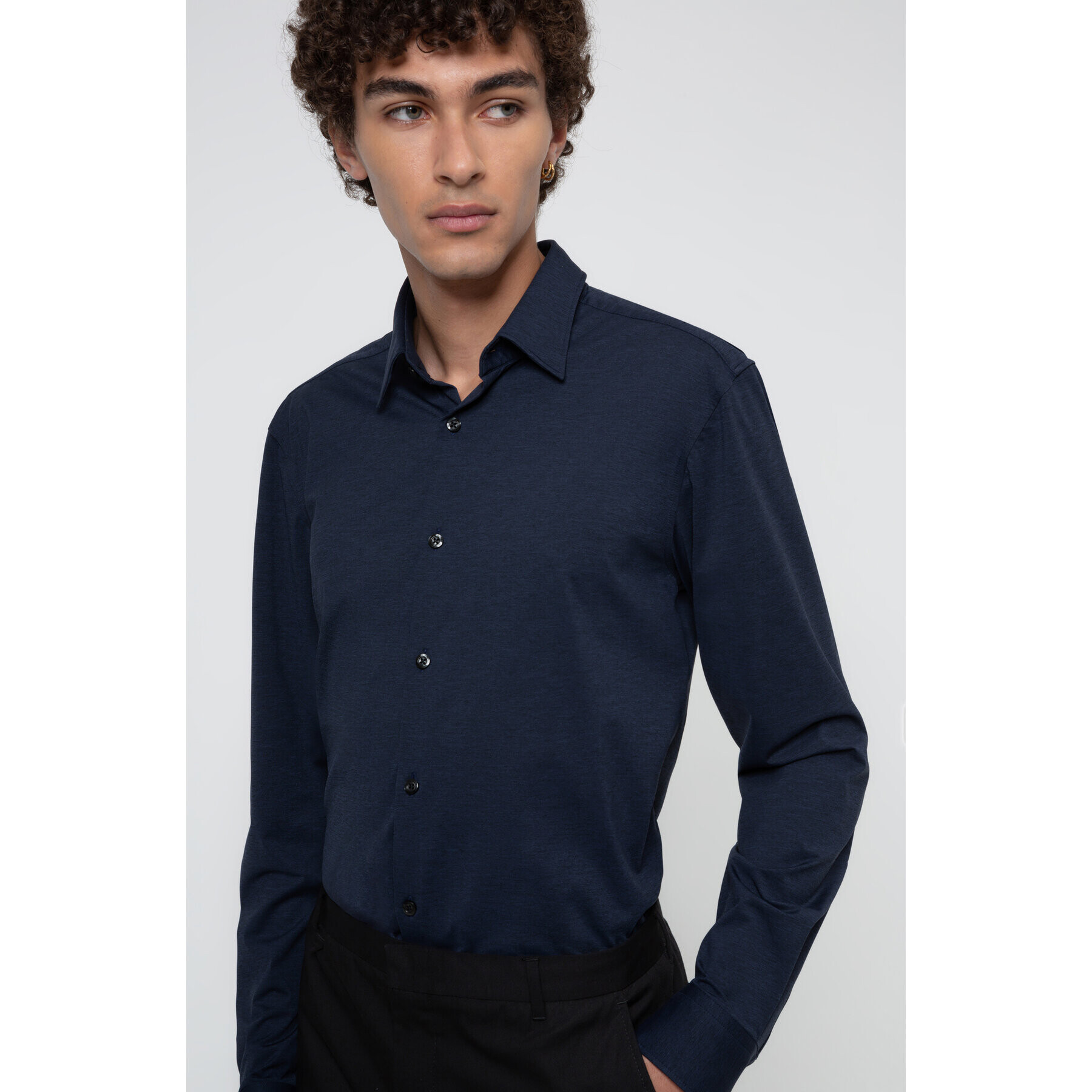 Hugo Ing Ermo 50438087 Sötétkék Slim Fit - Pepit.hu