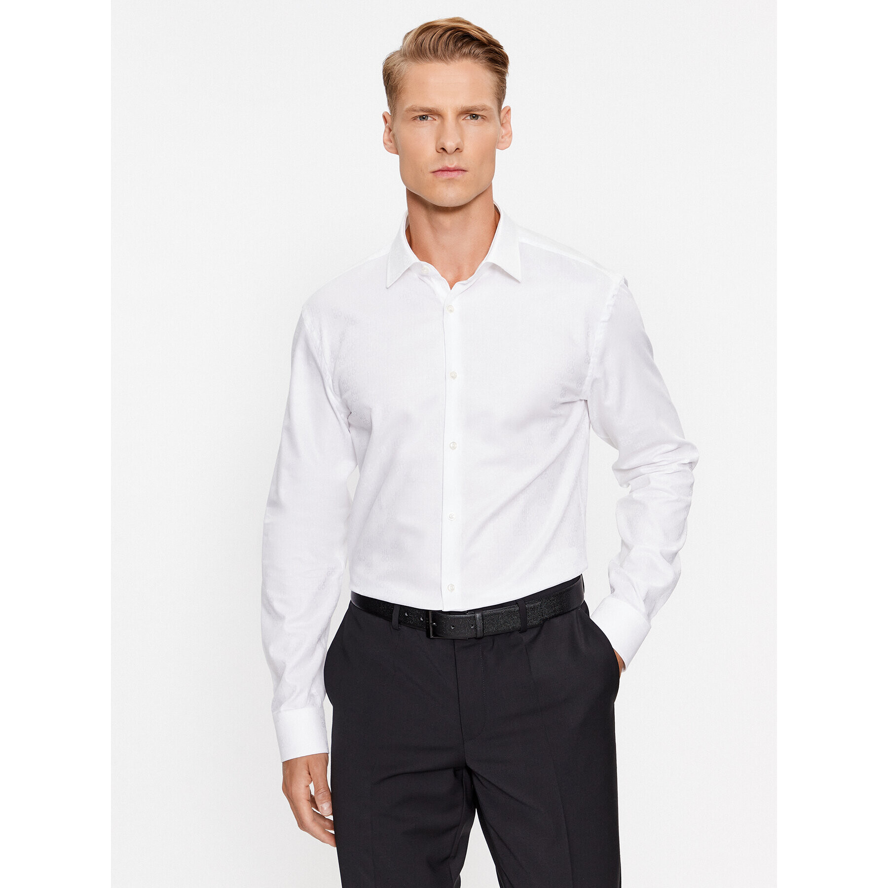 Hugo Ing Kenno 50500965 Fehér Slim Fit - Pepit.hu