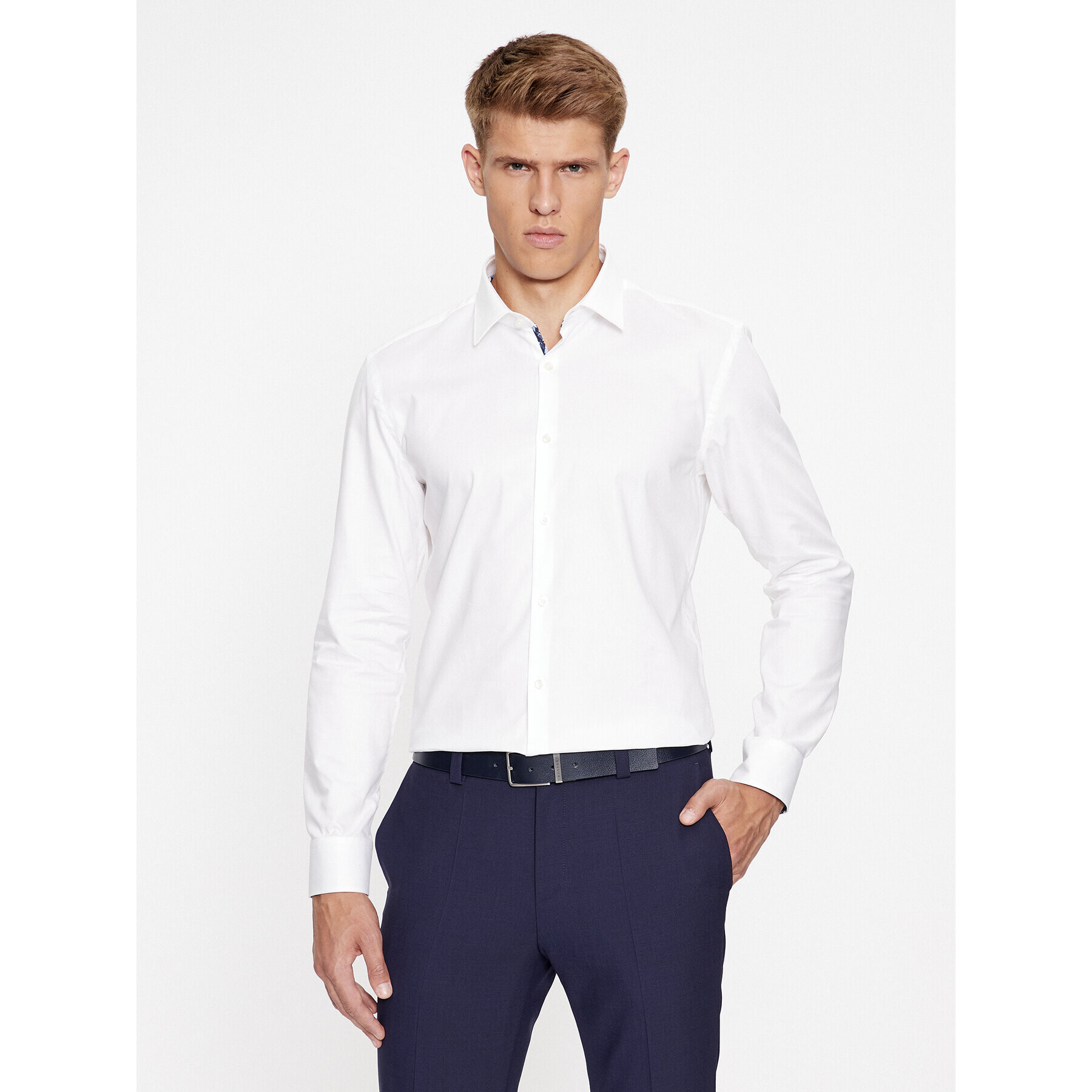 Hugo Ing Koey 50500210 Fehér Slim Fit - Pepit.hu