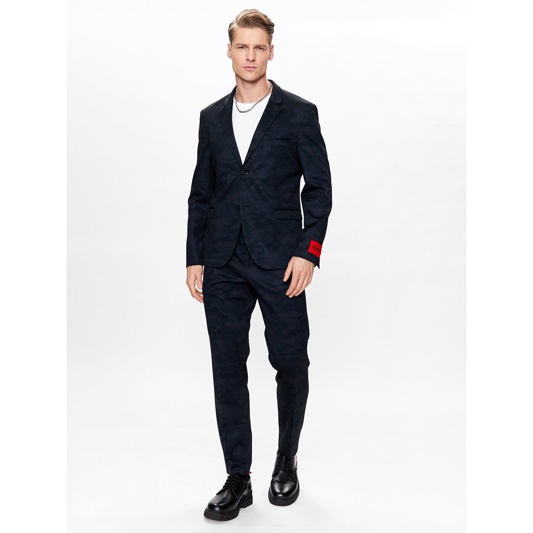 Hugo Öltöny 50483135 Kék Extra Slim Fit - Pepit.hu