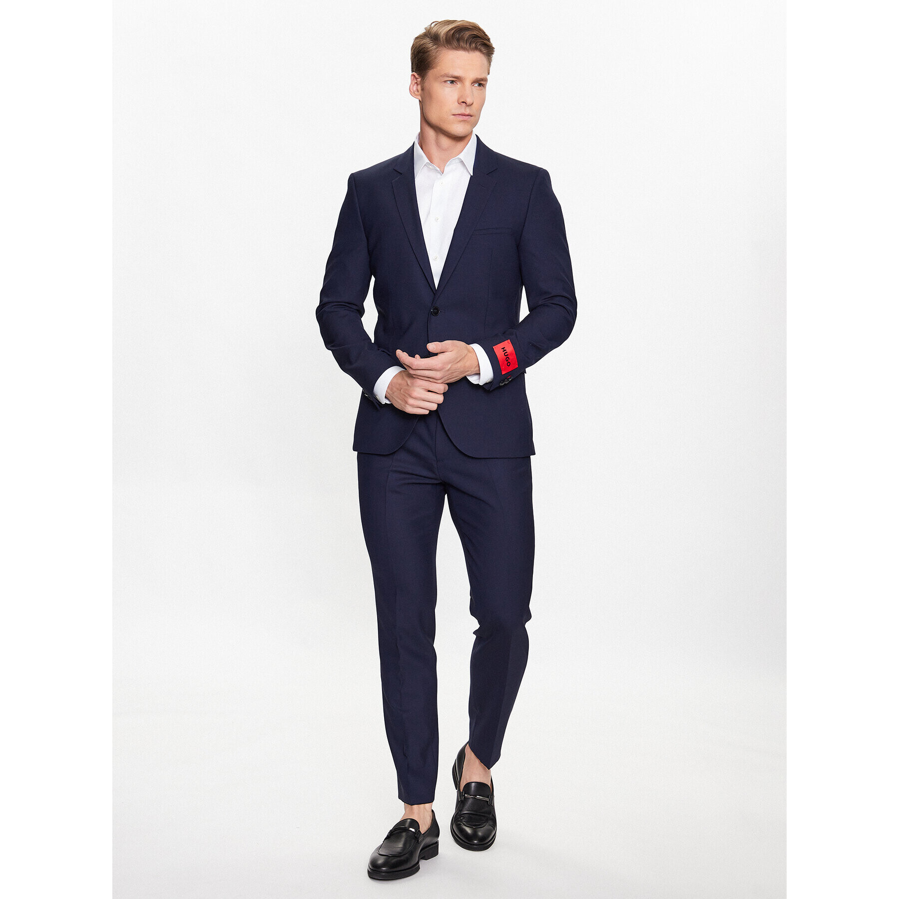 Hugo Öltöny 50485859 Kék Extra Slim Fit - Pepit.hu