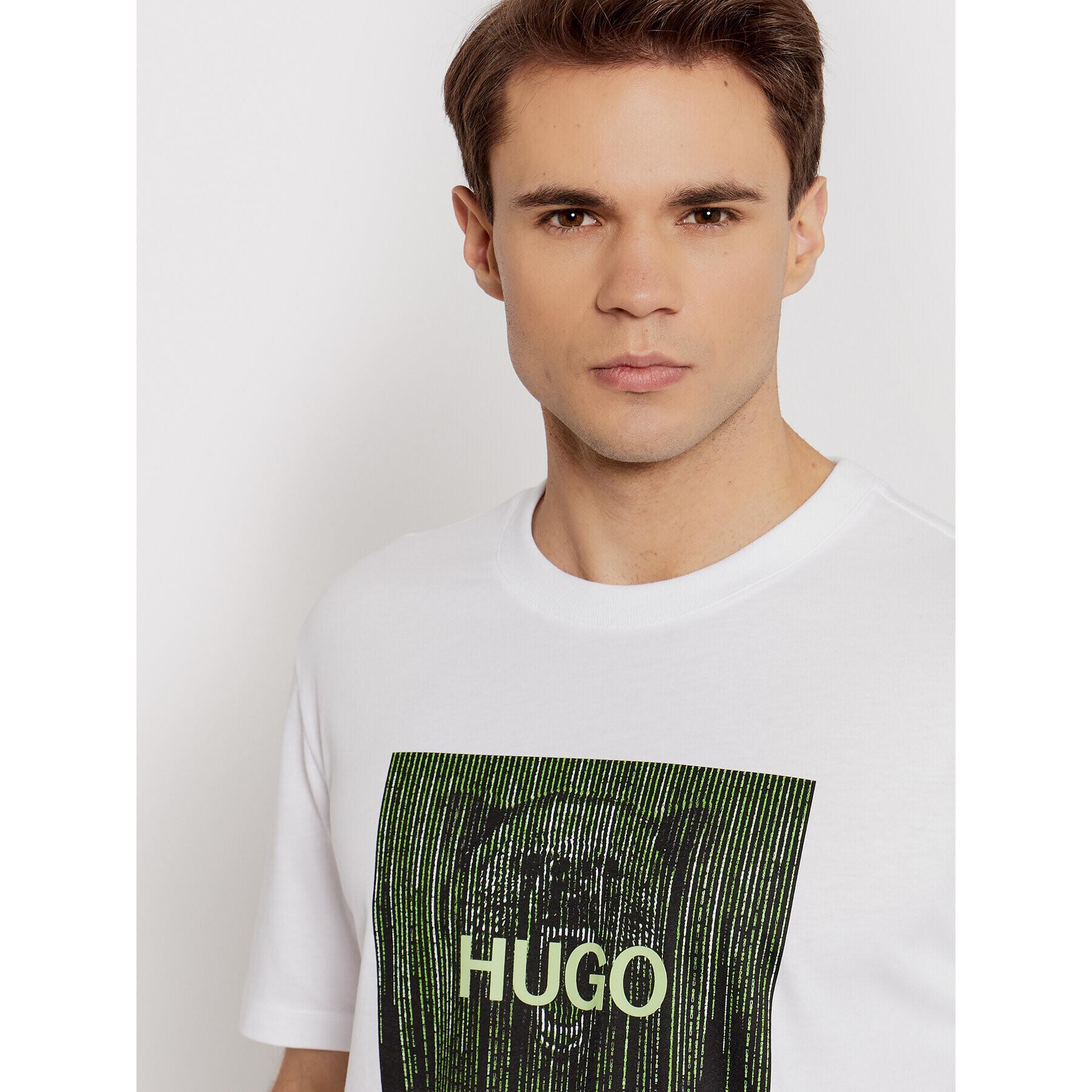 Hugo Póló Dintage 50463214 Fehér Regular Fit - Pepit.hu