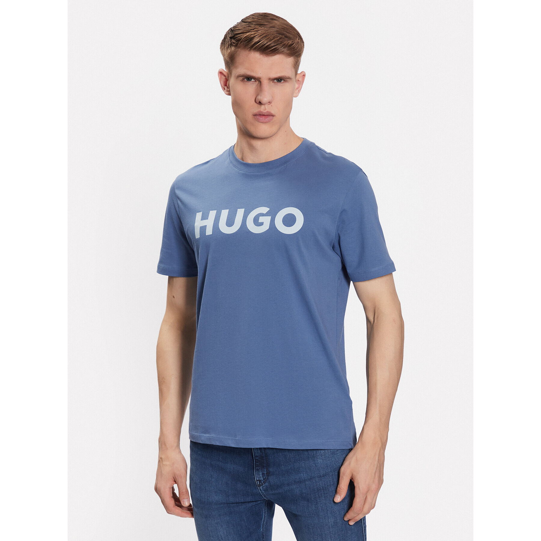 Hugo Póló Dulivio 50467556 Kék Regular Fit - Pepit.hu