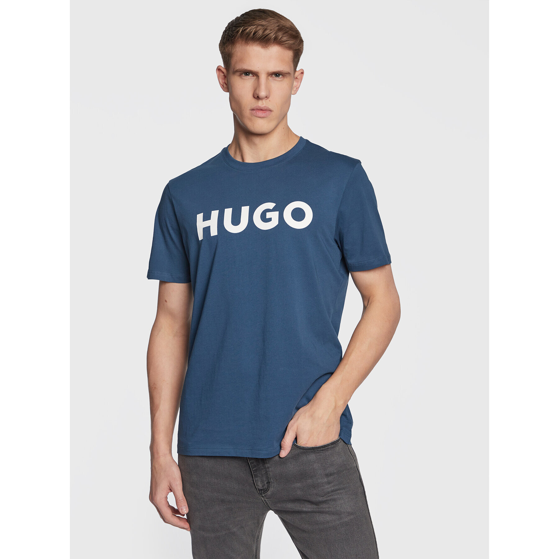 Hugo Póló Dulivio 50467556 Sötétkék Regular Fit - Pepit.hu