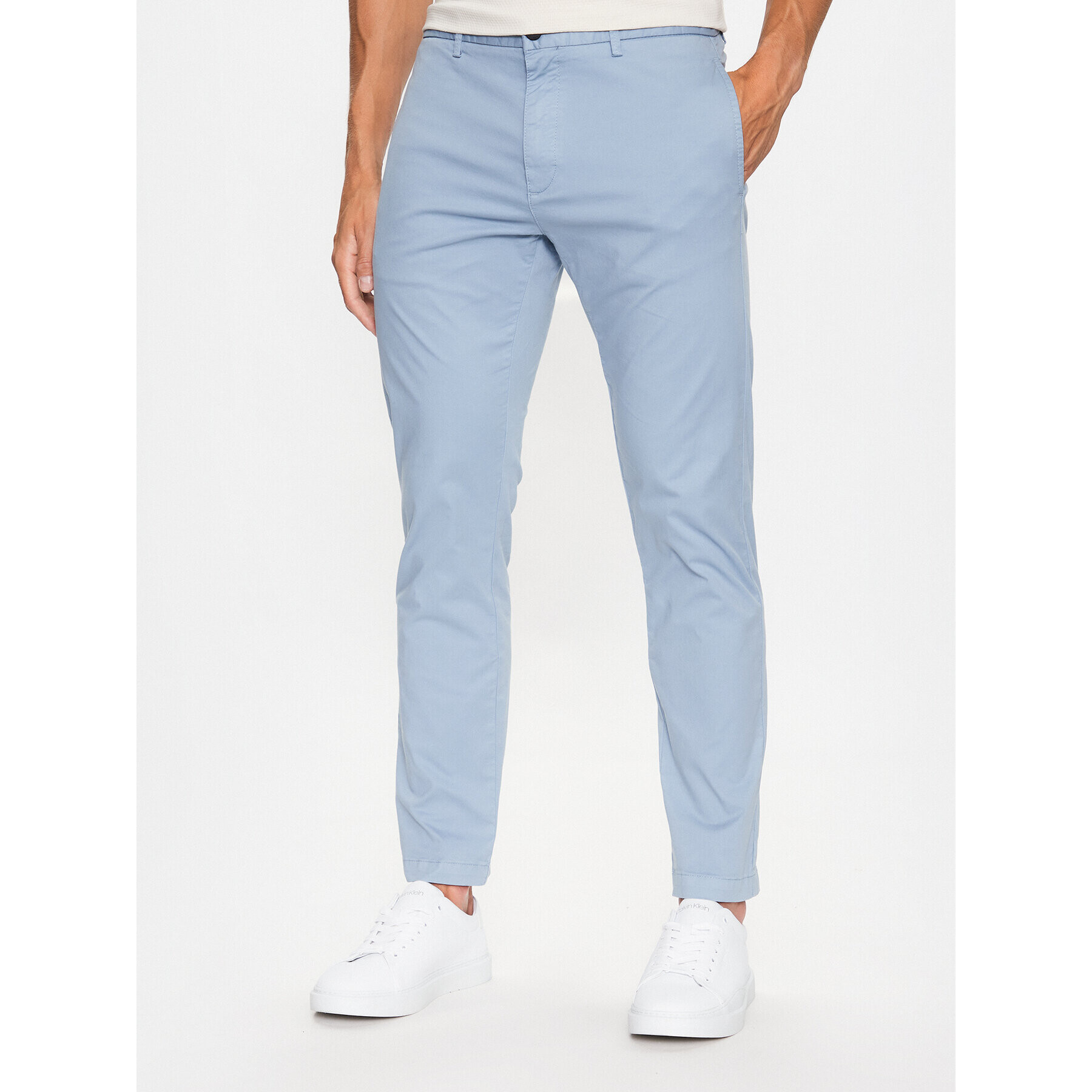 Hugo Szövet nadrág 50468314 Kék Slim Fit - Pepit.hu