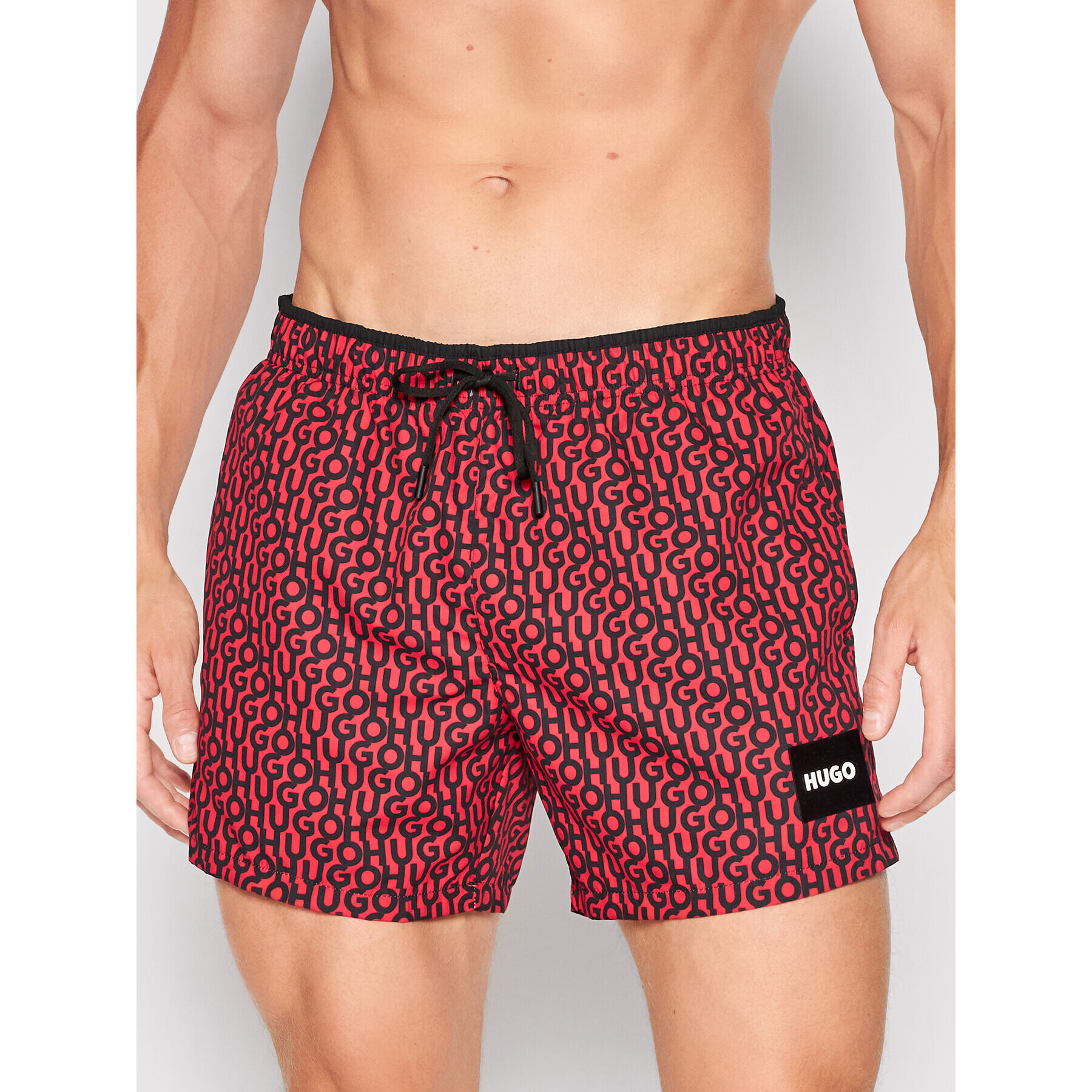 Hugo Úszónadrág Jago 50474409 Piros Regular Fit - Pepit.hu