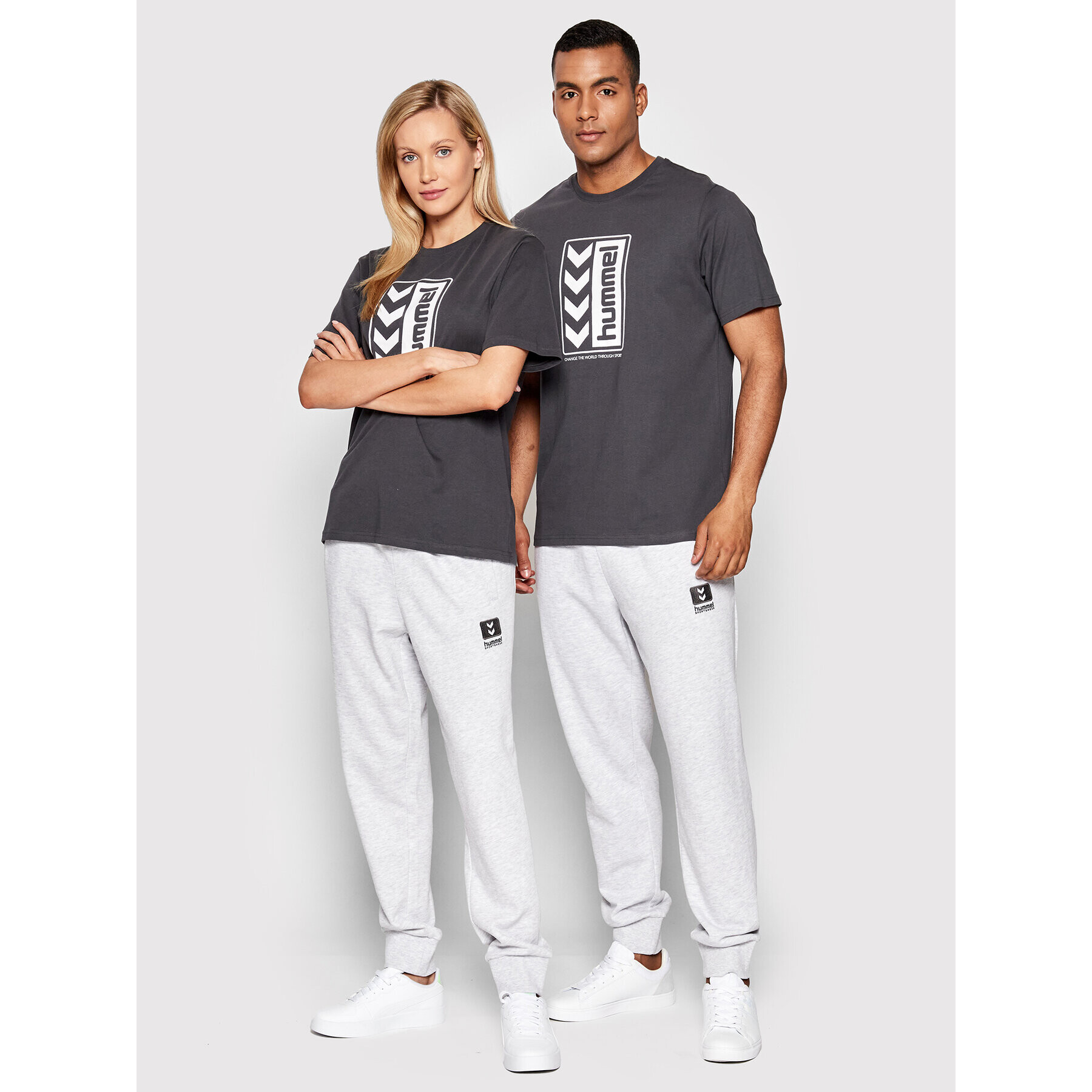 Hummel Melegítő alsó Unisex Liam 213728 Szürke Regular Fit - Pepit.hu